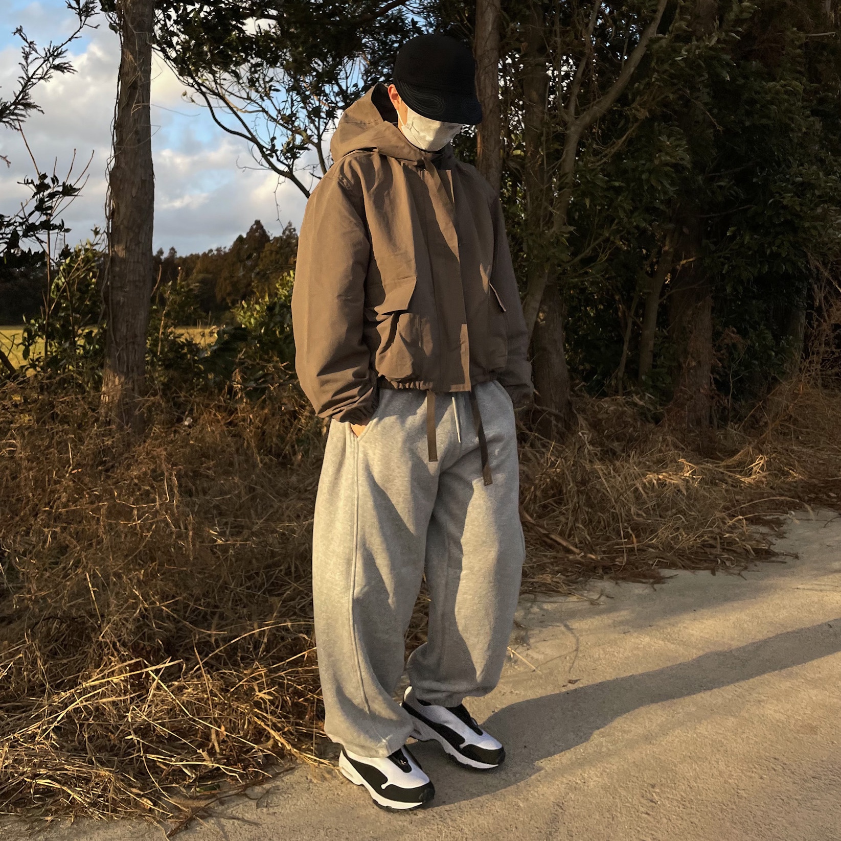 Nike x Comme des Garcons Homme Plus Air Max Sunder SP White Black 착용 스타일 - 3