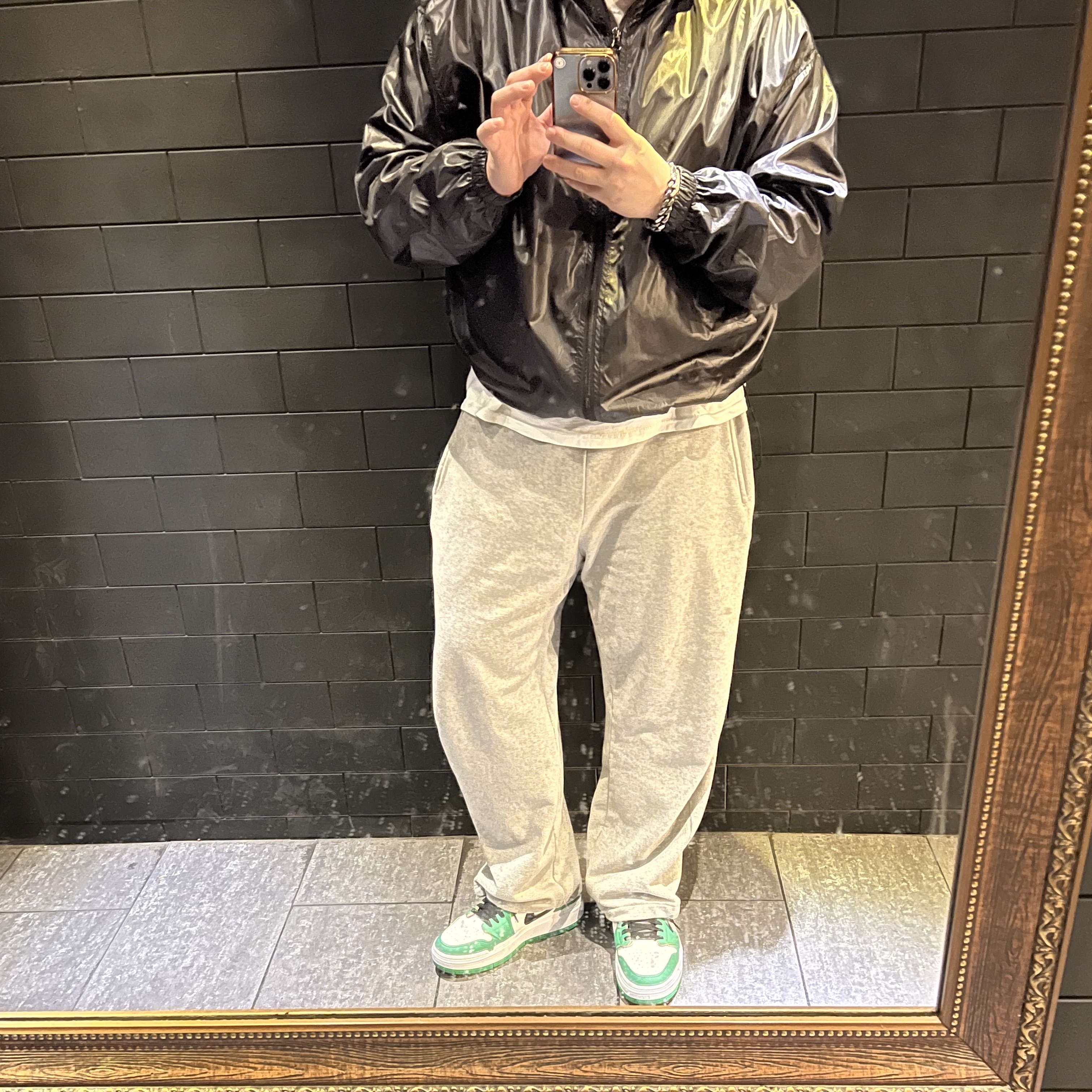 (W) Jordan 1 Elevate Low SE Lucky Green 착용 스타일