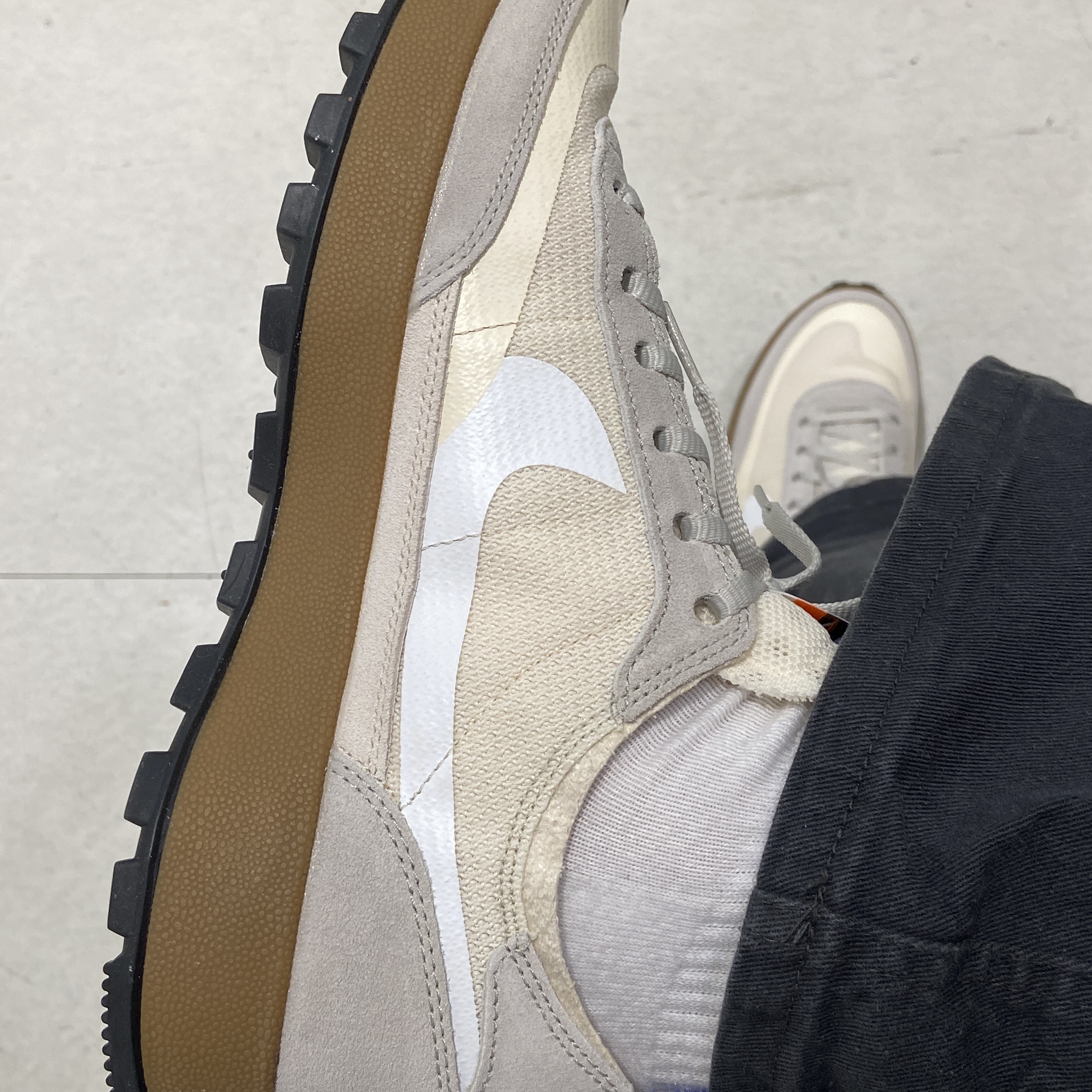 Nike x Tom Sachs General Purpose Shoe Light Cream 착용 스타일 - 1