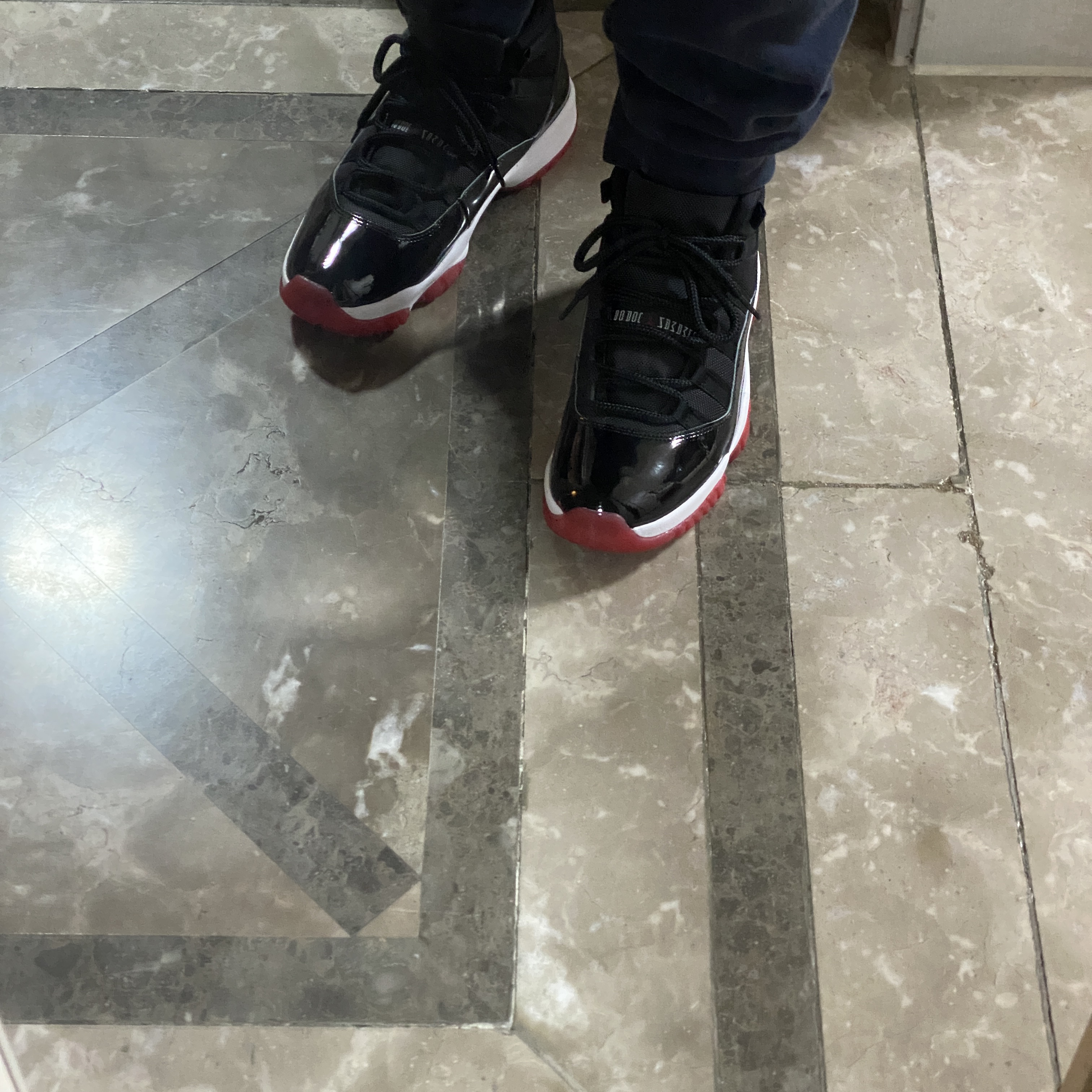 Jordan 11 Retro Bred 2019 착용 스타일 - 3