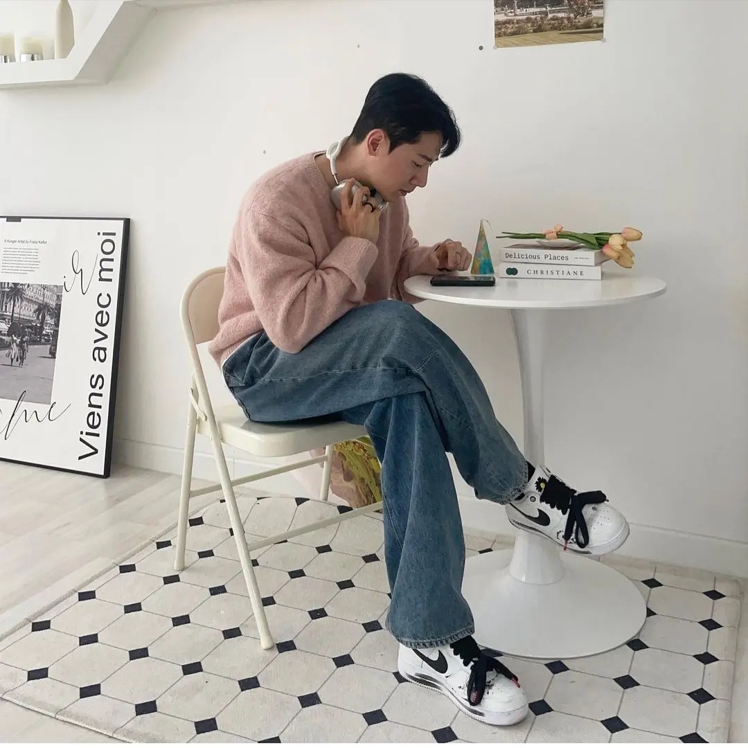 Nike x Peaceminusone Air Force 1 Low Para-Noise 2.0 착용 스타일 - 1