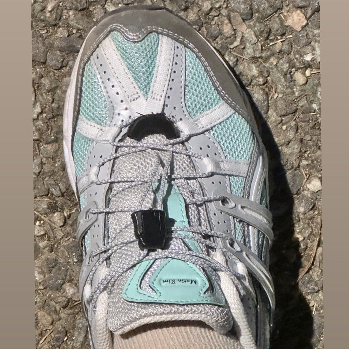 (W) Asics x Matin Kim Gel-Sonoma 15-50 Oasis Green Pure Silver 착용 스타일