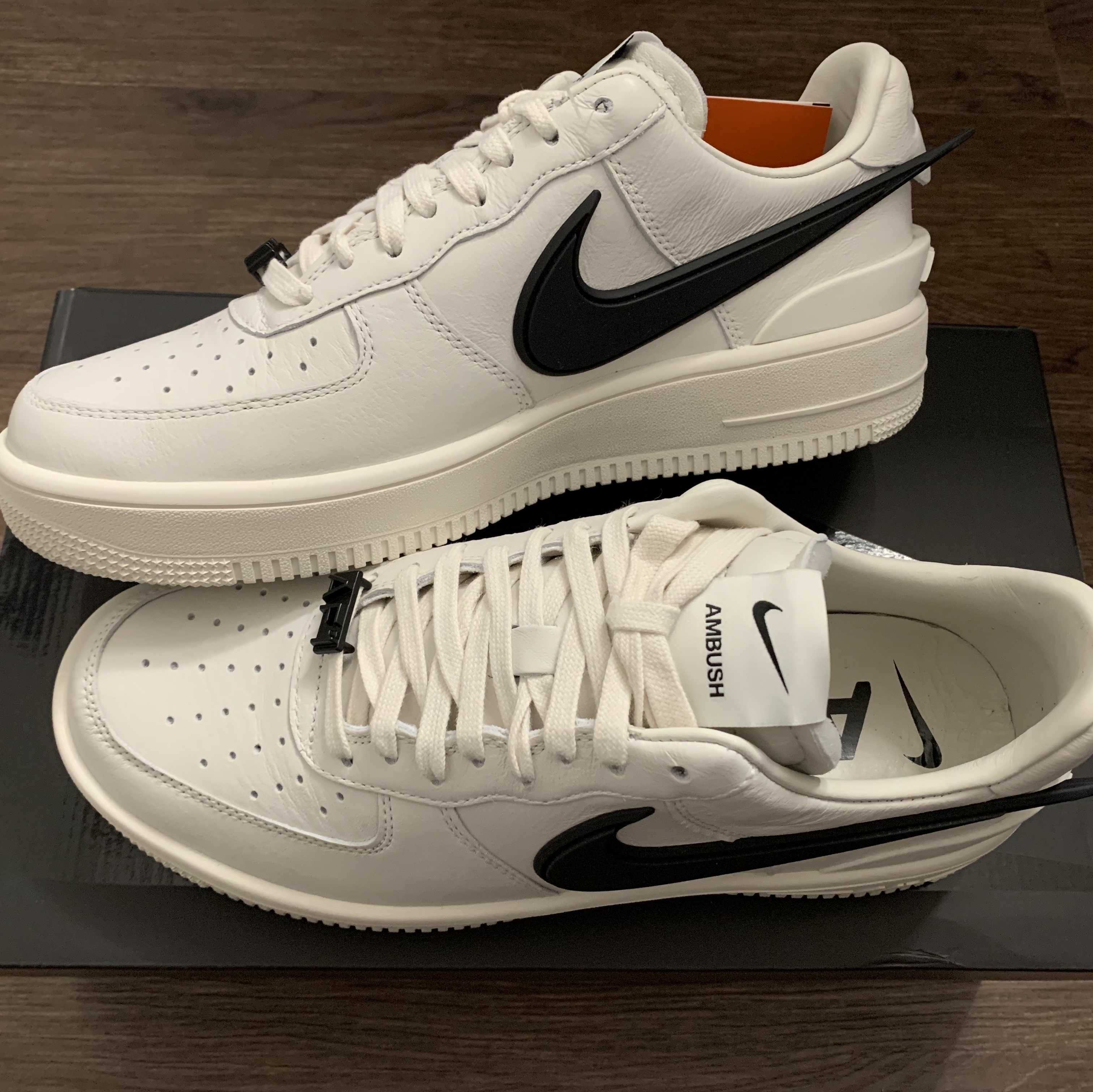 Nike x Ambush Air Force 1 Low SP Phantom 착용 스타일