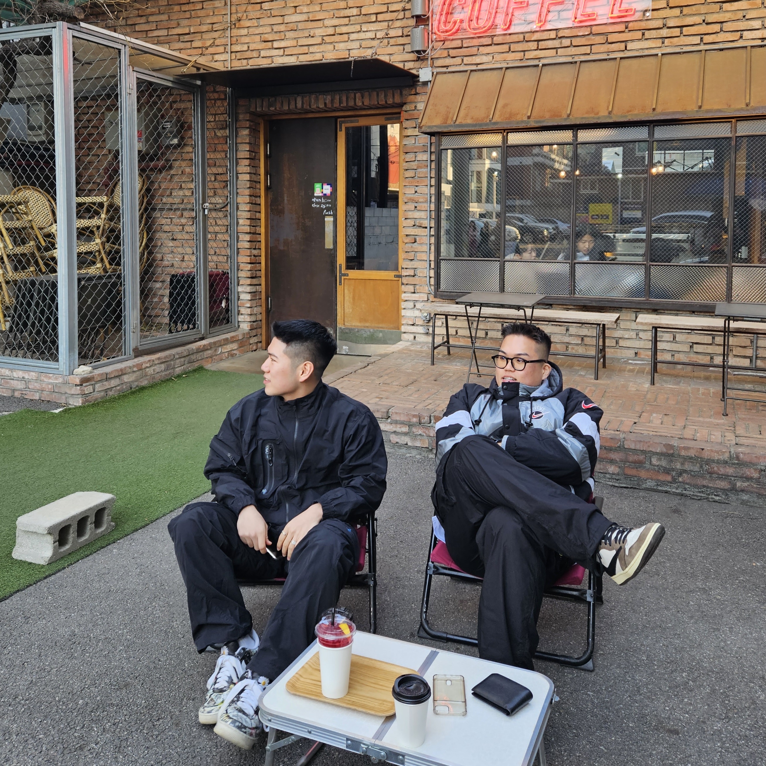 Nike x Off-White NRG Track Suit Black - Asia 착용 스타일