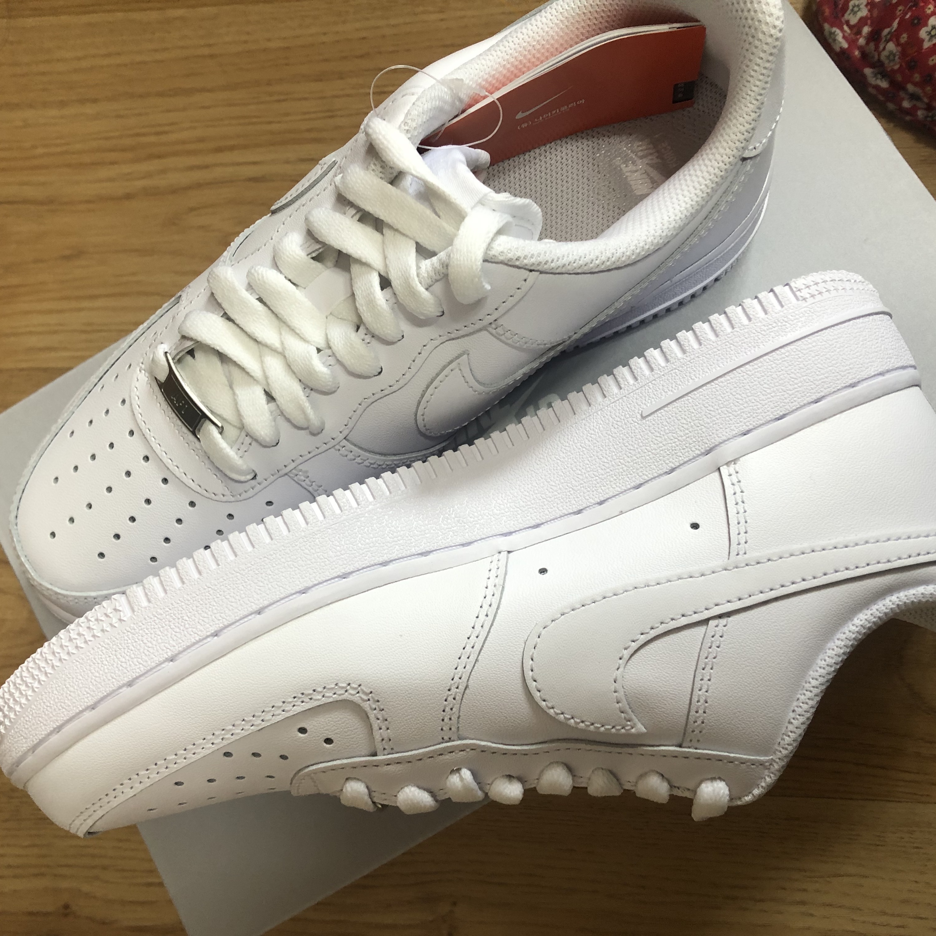 Nike Air Force 1 '07 Low White 착용 스타일
