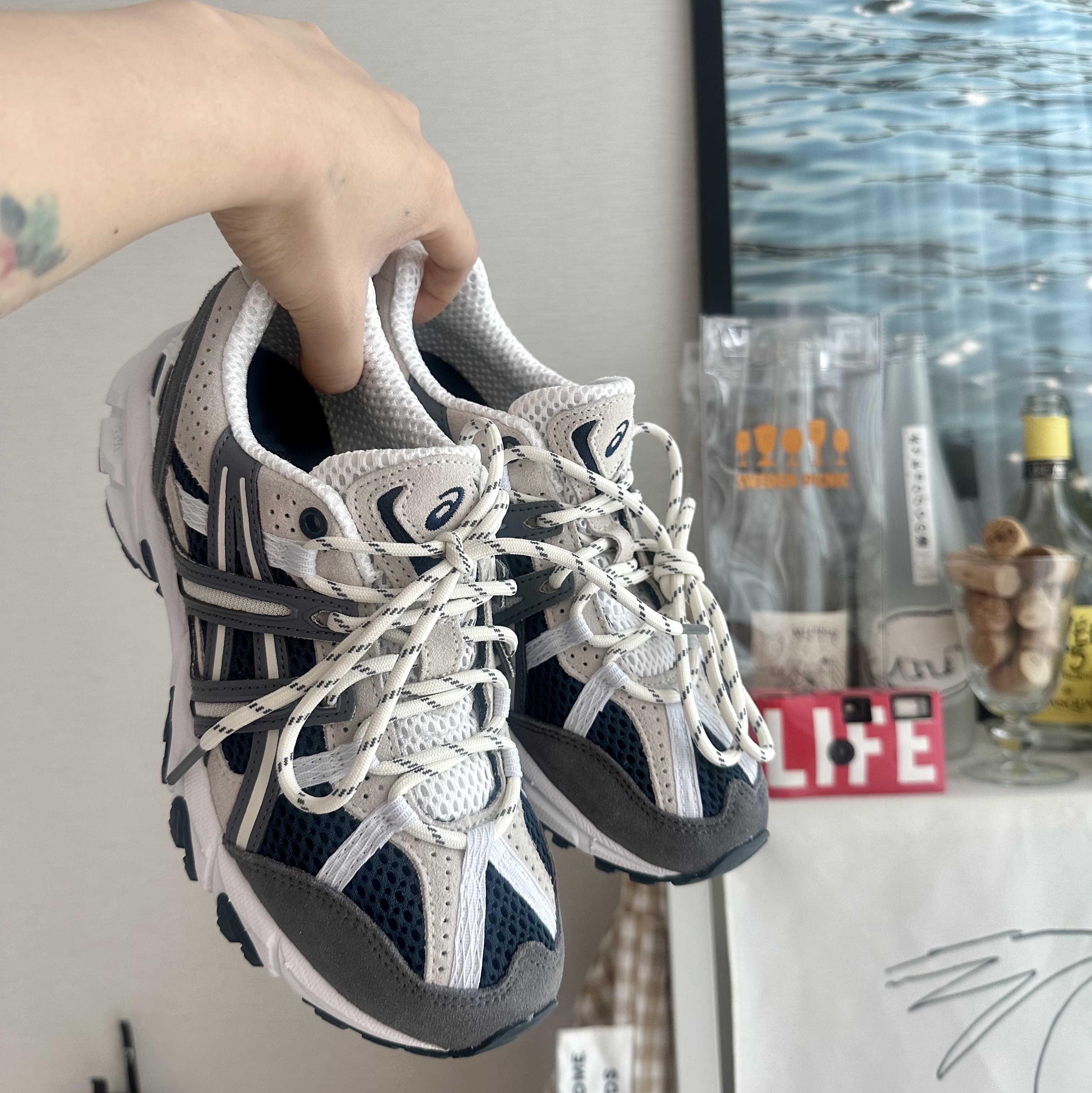 Asics Gel-Sonoma 15-50 French Blue 착용 스타일 - 1
