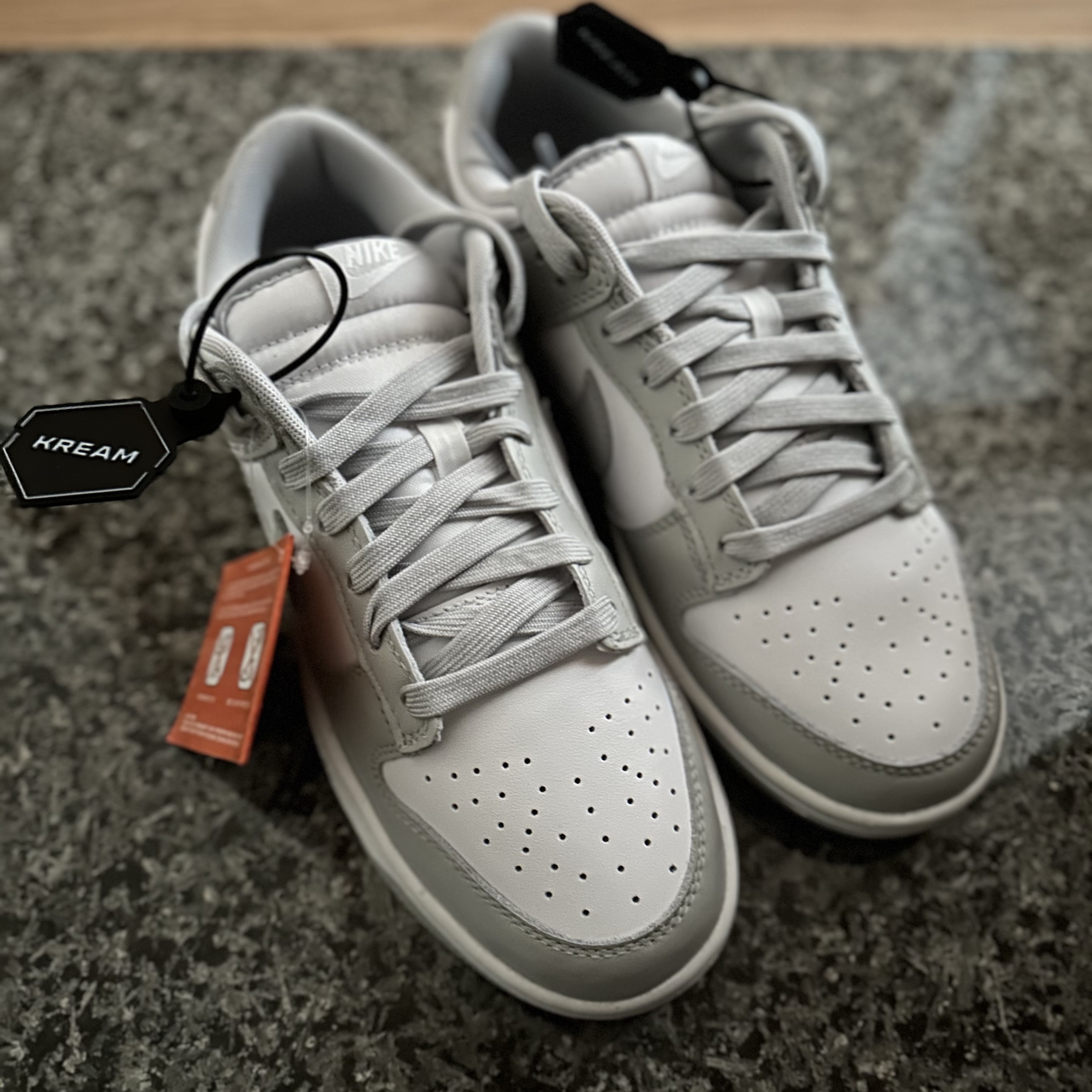 Nike Dunk Low Retro Grey Fog 착용 스타일 - 1