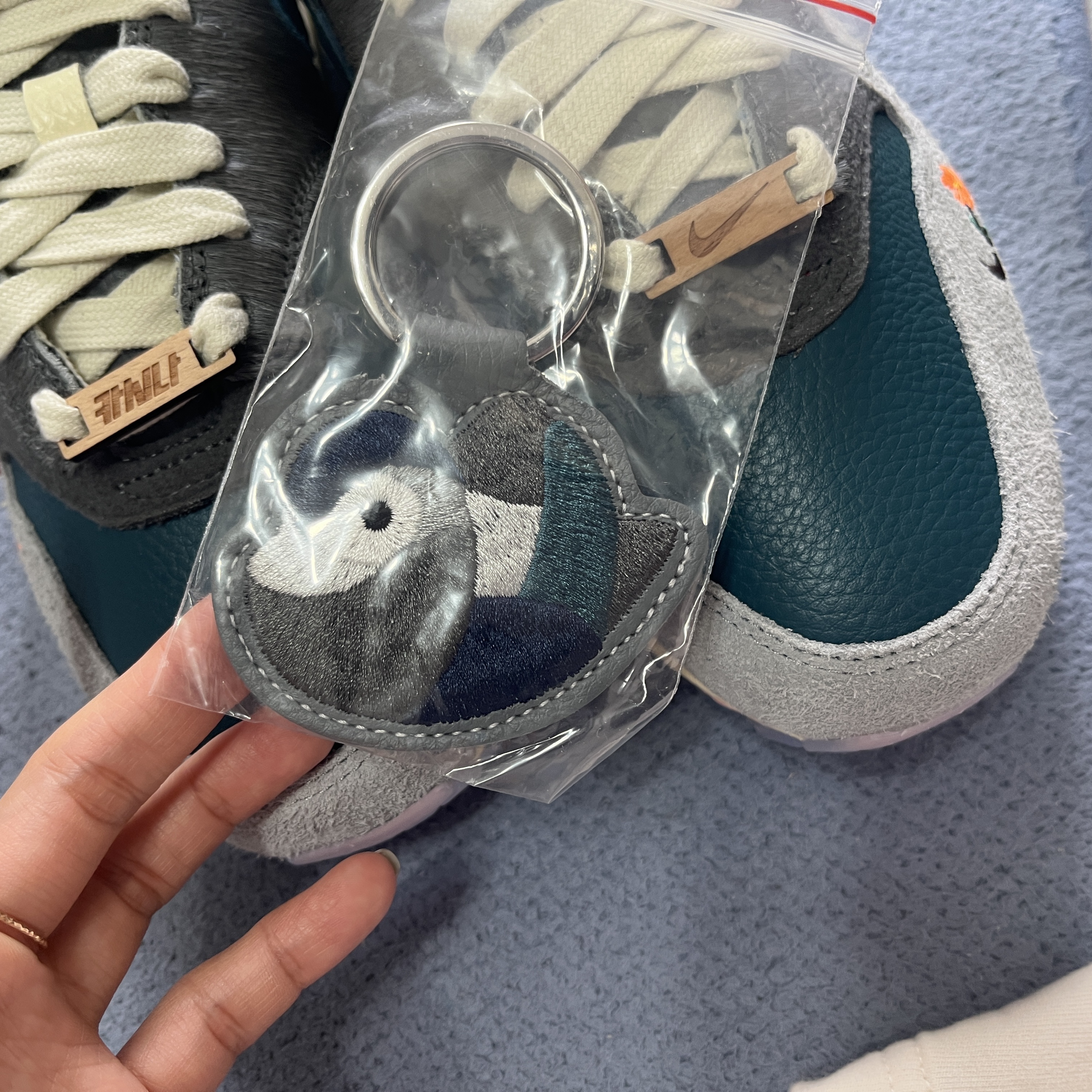 Nike x Kasina Air Max 1 SP Won-Ang Particle Grey 착용 스타일