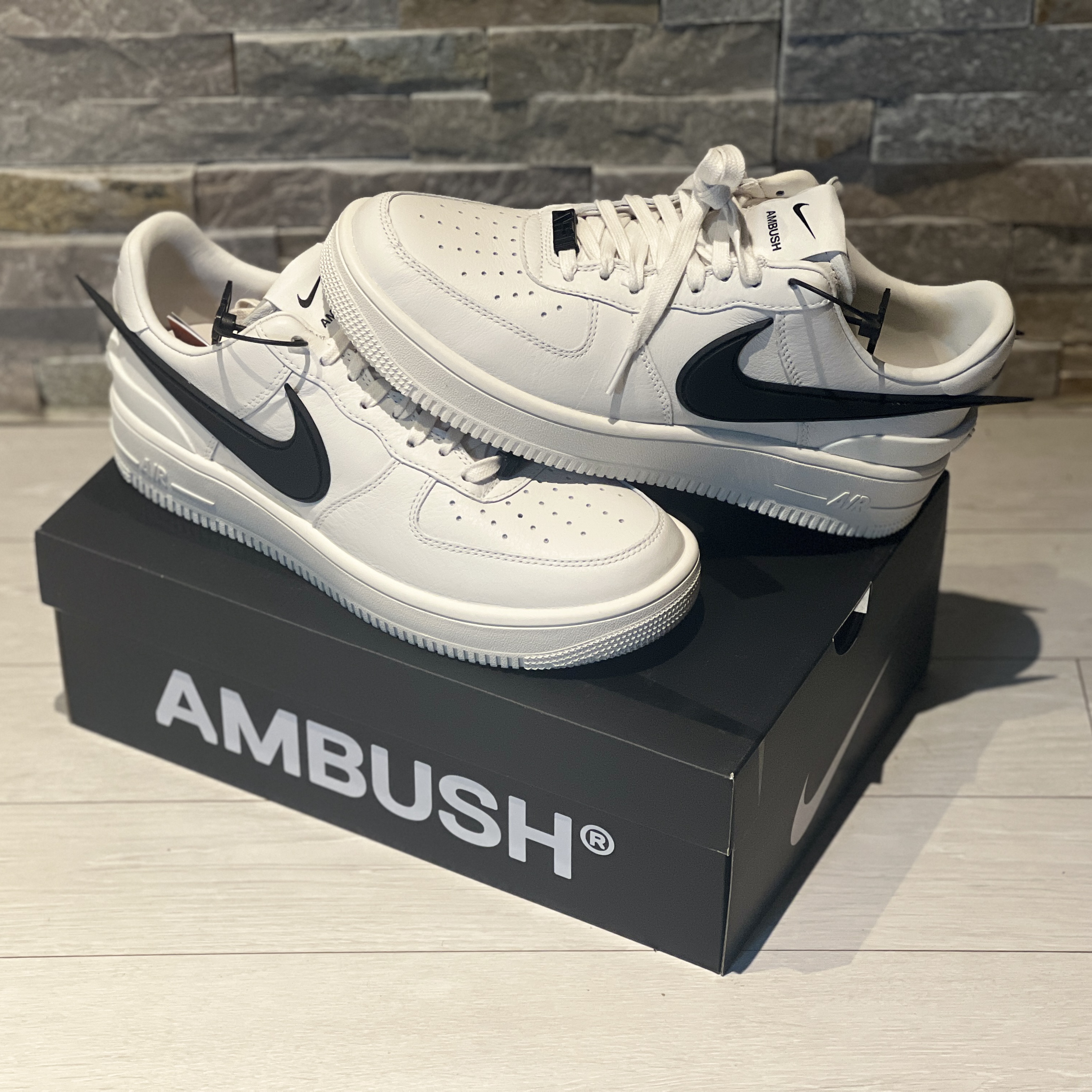Nike x Ambush Air Force 1 Low SP Phantom 착용 스타일