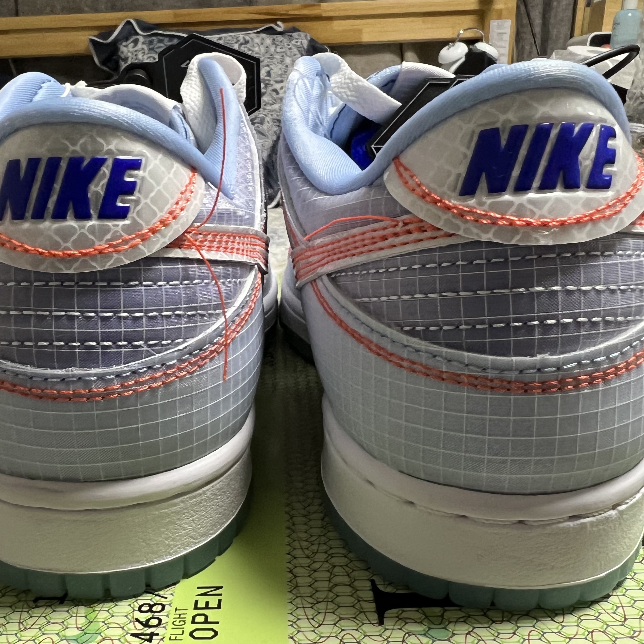 Nike x Union Dunk Low Passport Pack Argon 착용 스타일 - 3