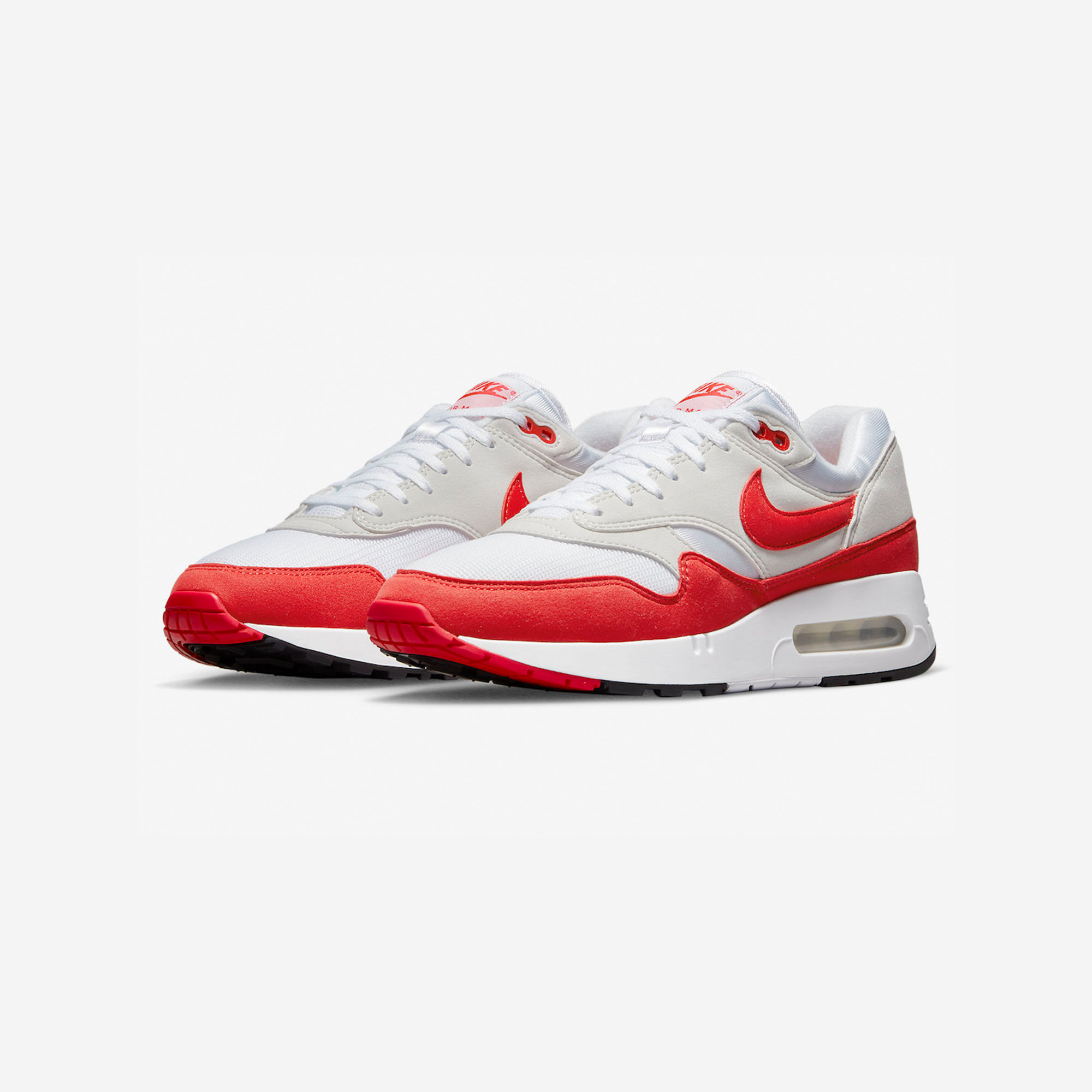 Nike Air Max 1 '86 Original Big Bubble, (W) Nike Air Max 1 '86 OG Big Bubble White University Red 착용 스타일 - 2