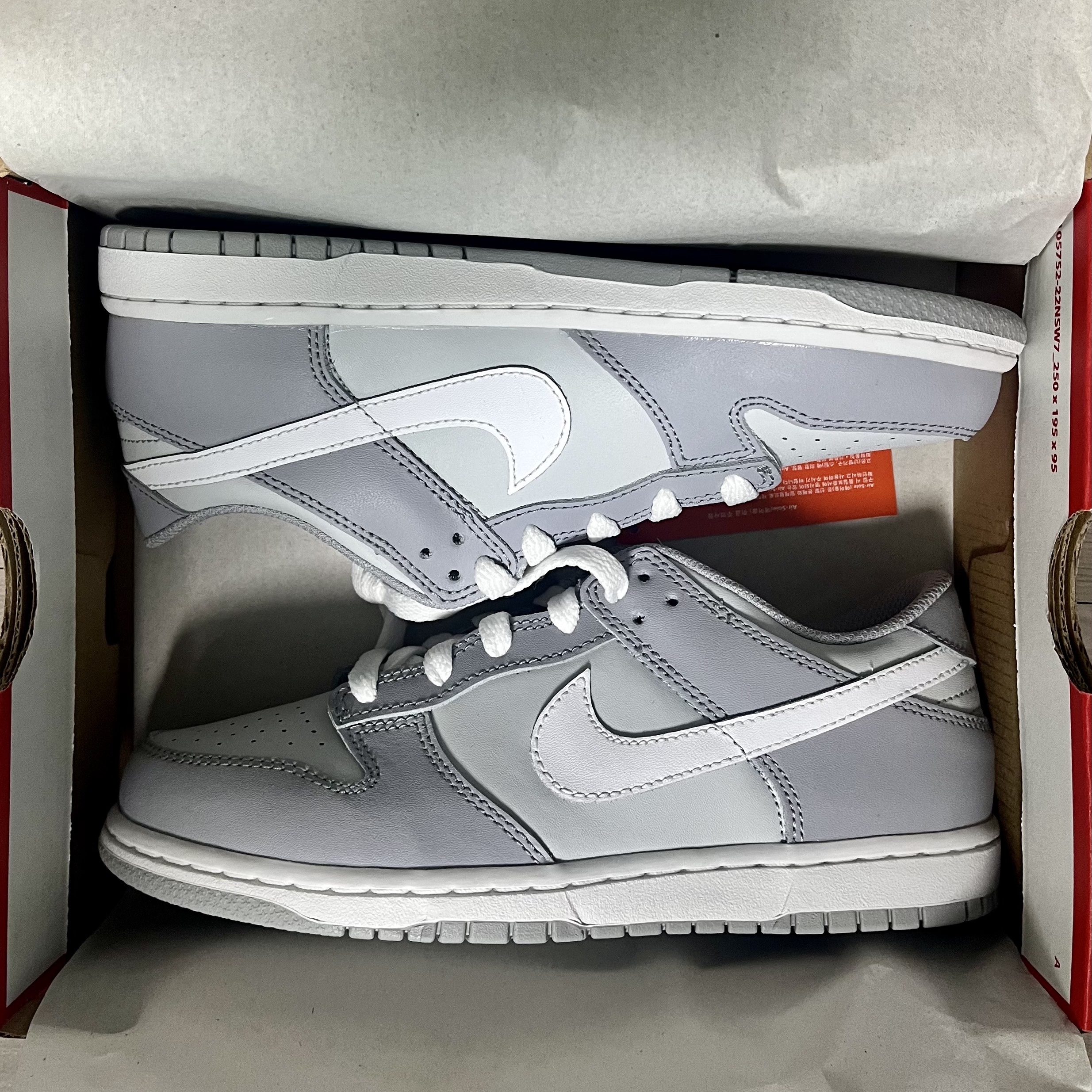 (PS) Nike Dunk Low Wolf Grey 착용 스타일