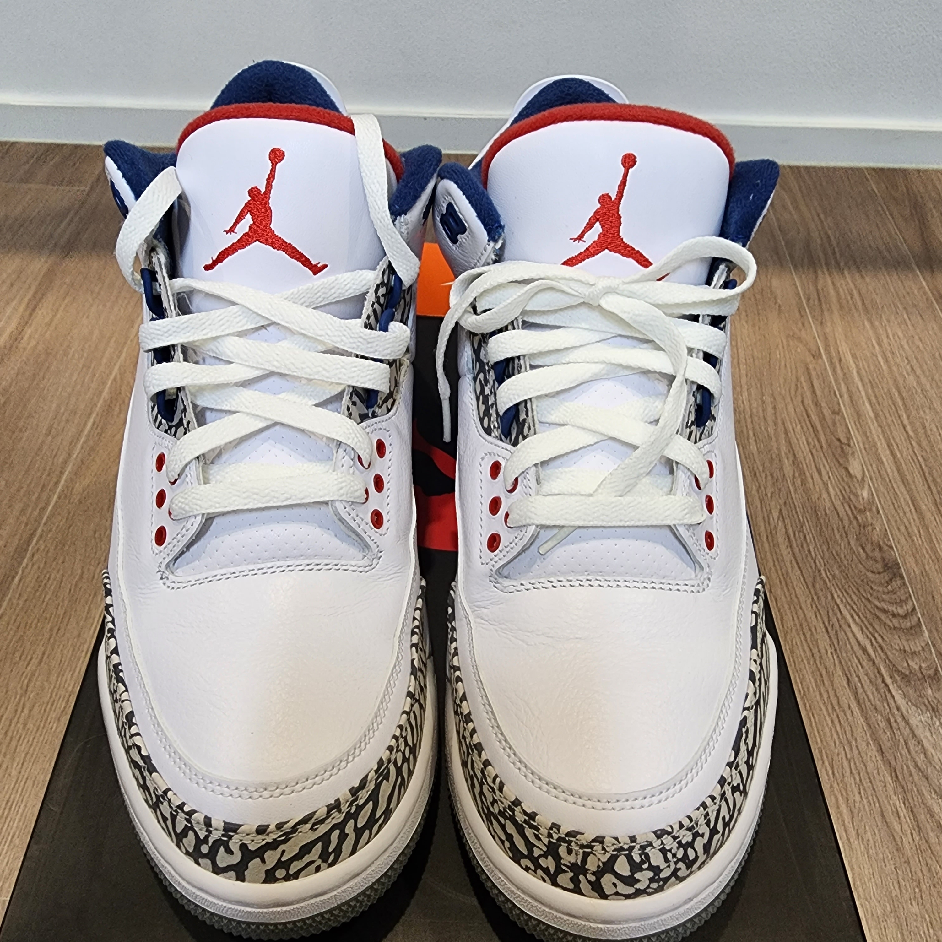 Jordan 3 Retro OG True Blue 2016 착용 스타일 - 1