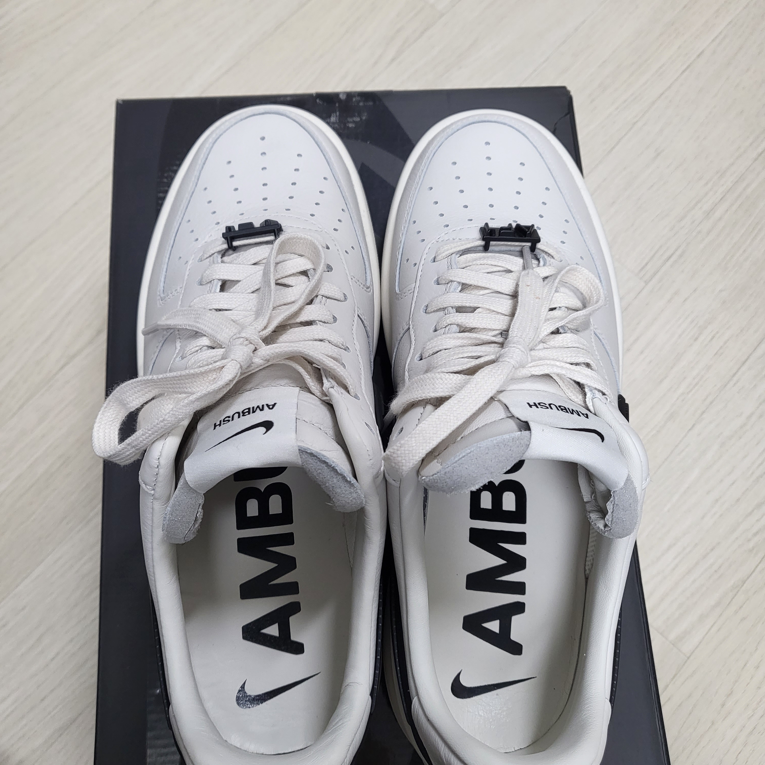 Nike x Ambush Air Force 1 Low SP Phantom 착용 스타일 - 3