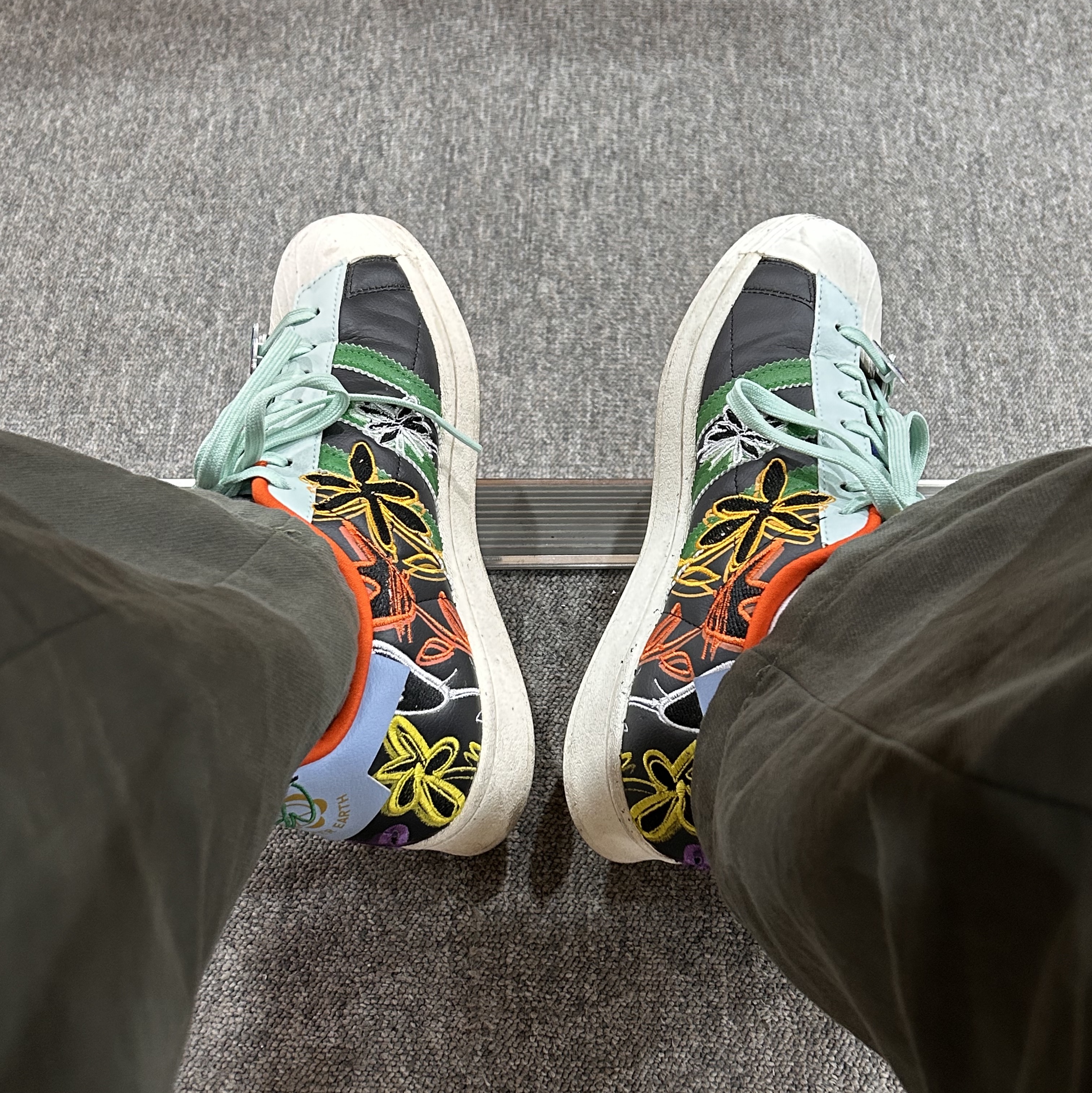 Adidas x Sean Wotherspoon Superstar Superearth Black 착용 스타일