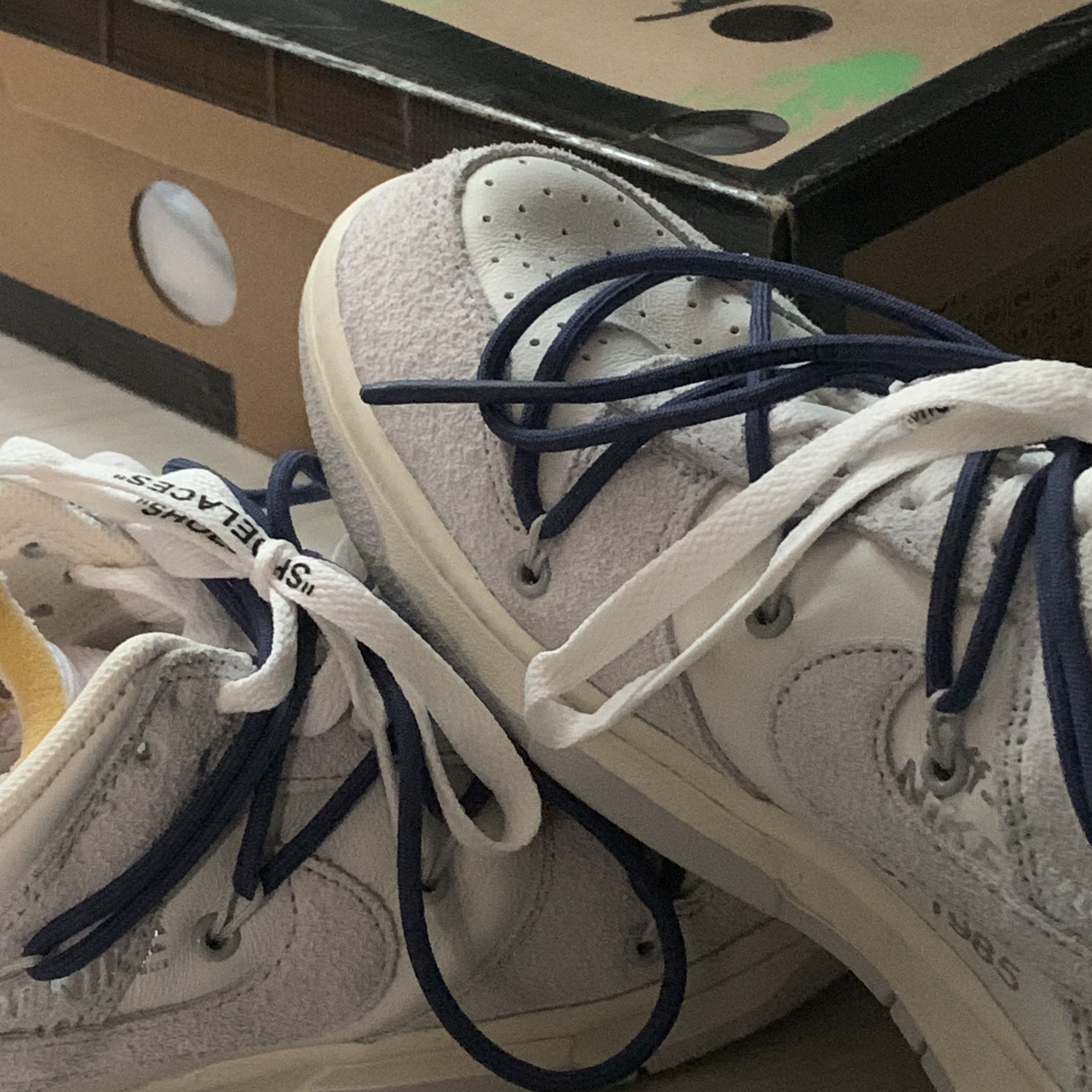 Nike x Off-White Dunk Low The 50 - Lot 18 착용 스타일 - 2
