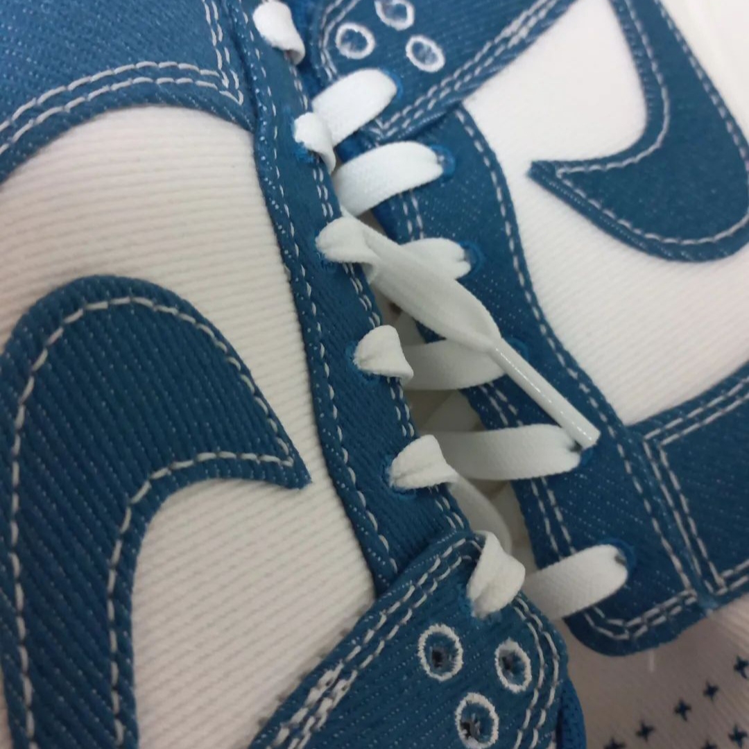 Nike Dunk Low Retro SE Industrial Blue 착용 스타일