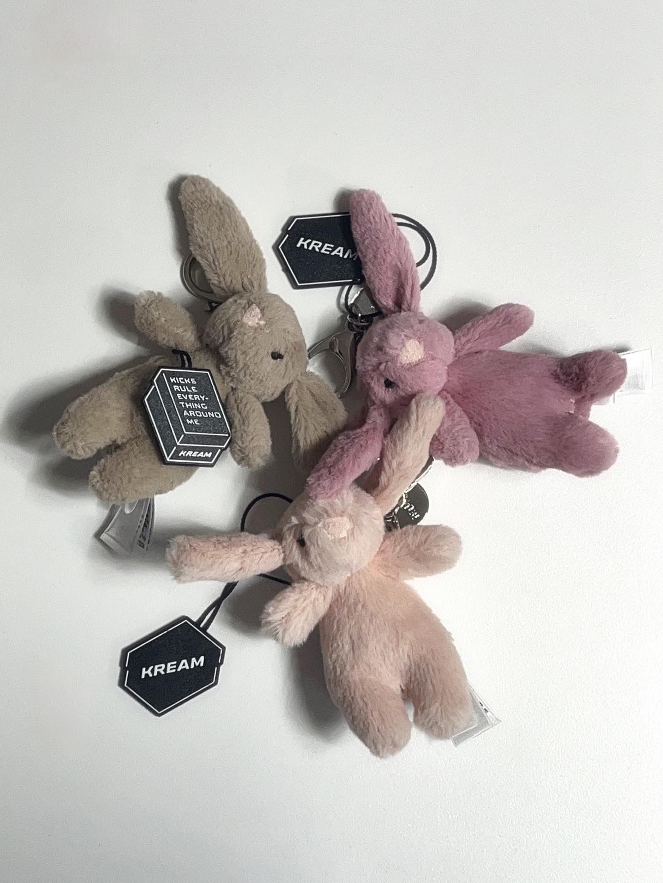 Jellycat Bashful Bunny Bag Charm Tulip, Jellycat Bashful Bunny Bag Charm Beige 착용 스타일 - 5