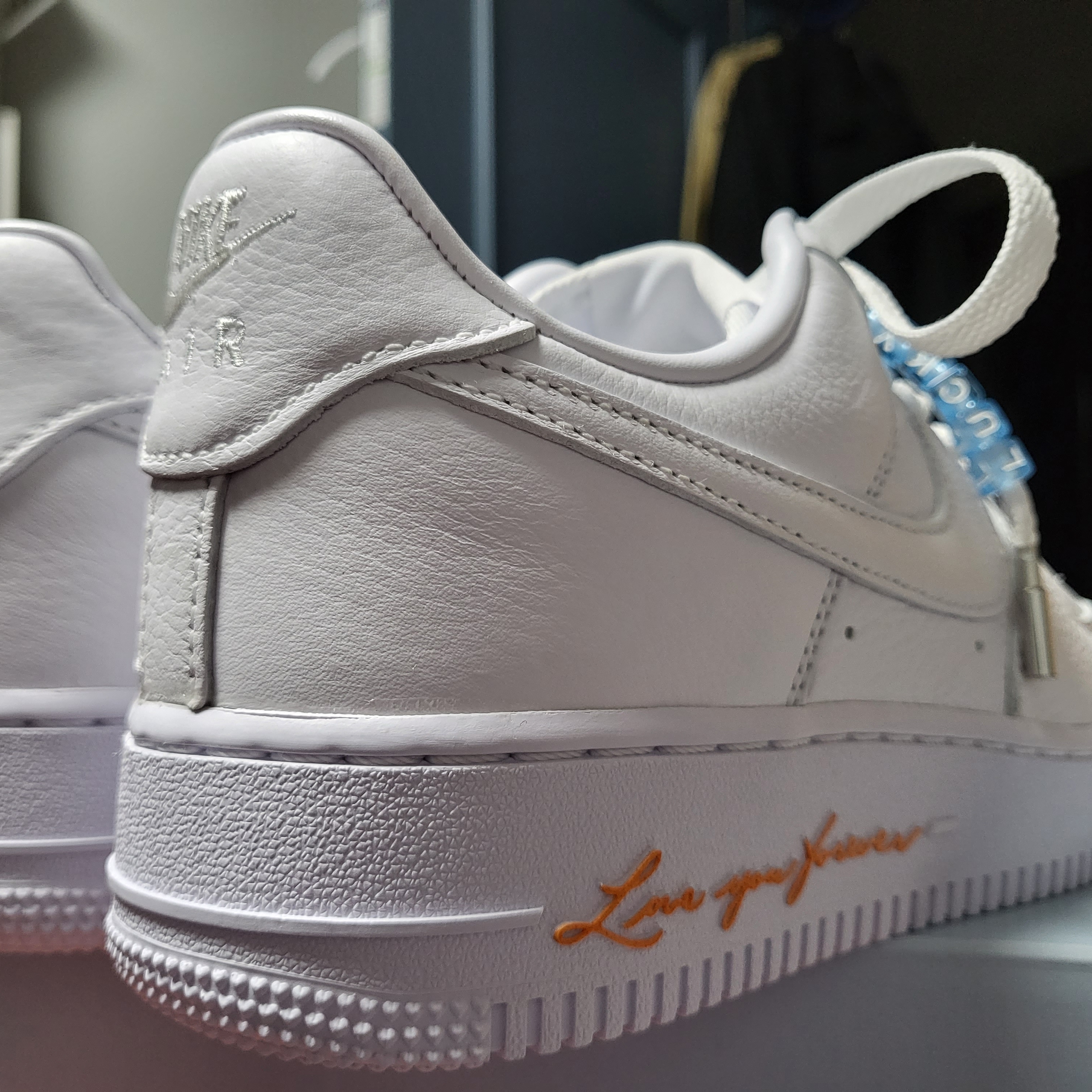 Nike x Drake Nocta Air Force 1 Low SP Certified Lover Boy White 착용 스타일 - 2