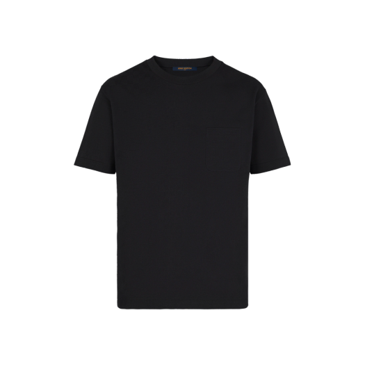 루이비통 하프 다미에 포켓 티셔츠 블랙