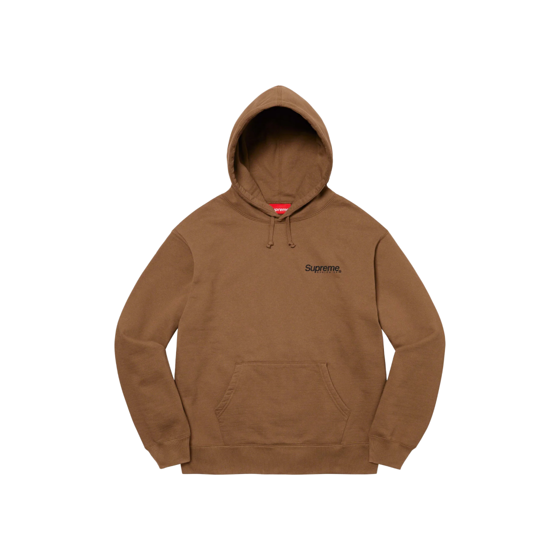 Supreme Worldwide Hooded Sweatshirt Olive Brown - 23SS 상세 이미지 1