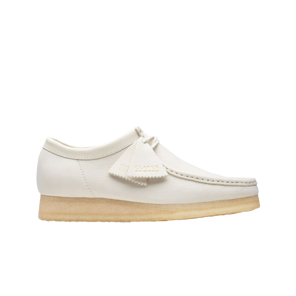 261-66299 Clarks Wallabee Off White Nubuck
