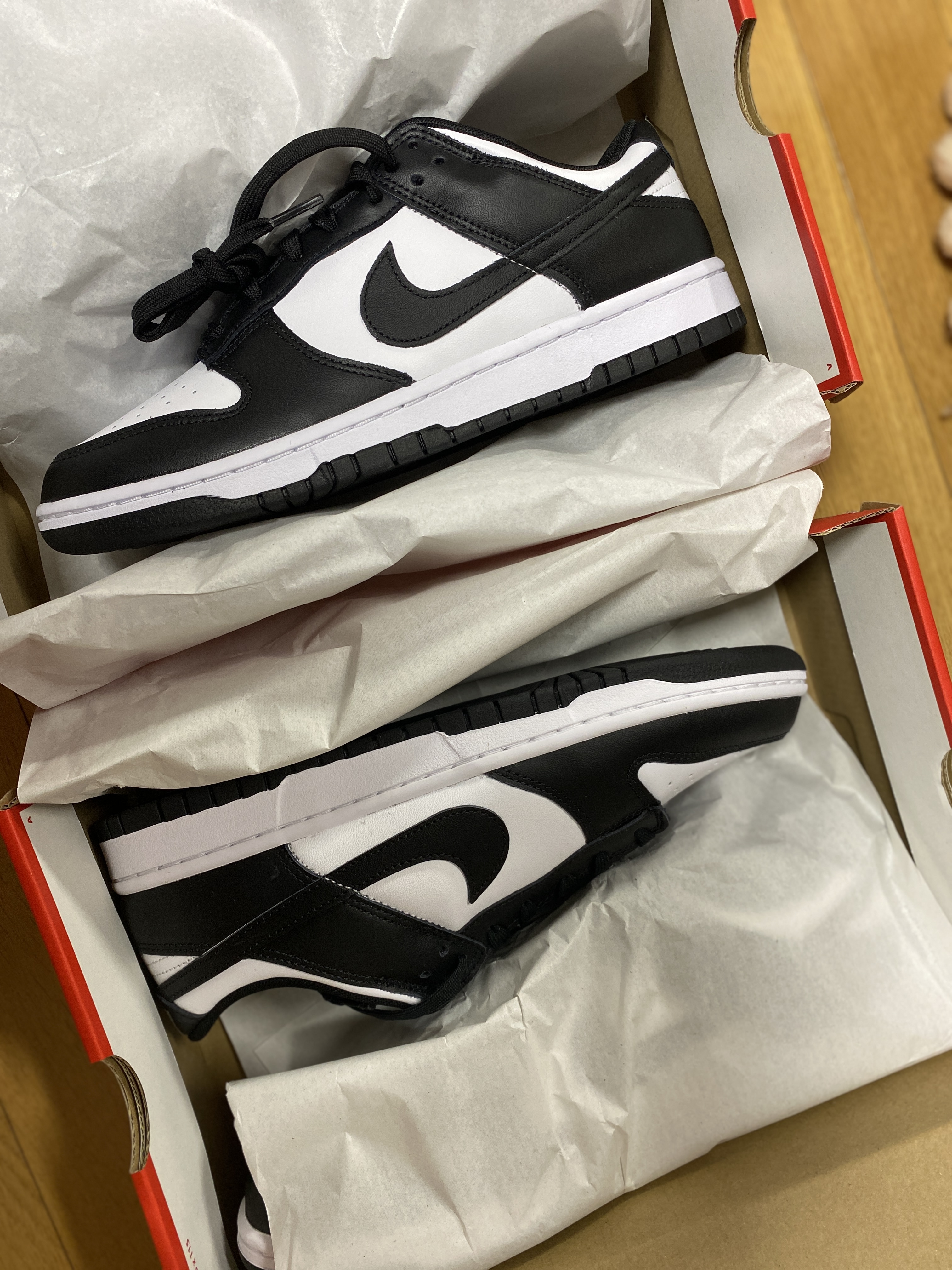 Nike Dunk Low Retro Black, (W) Nike Dunk Low Black 착용 스타일