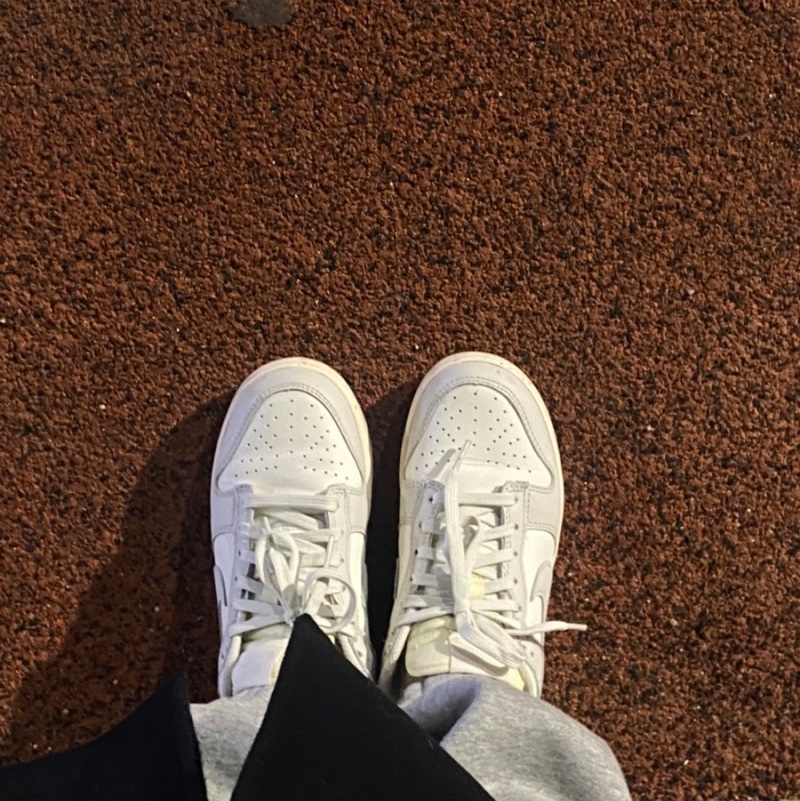 (W) Nike Dunk Low Light Bone 착용 스타일