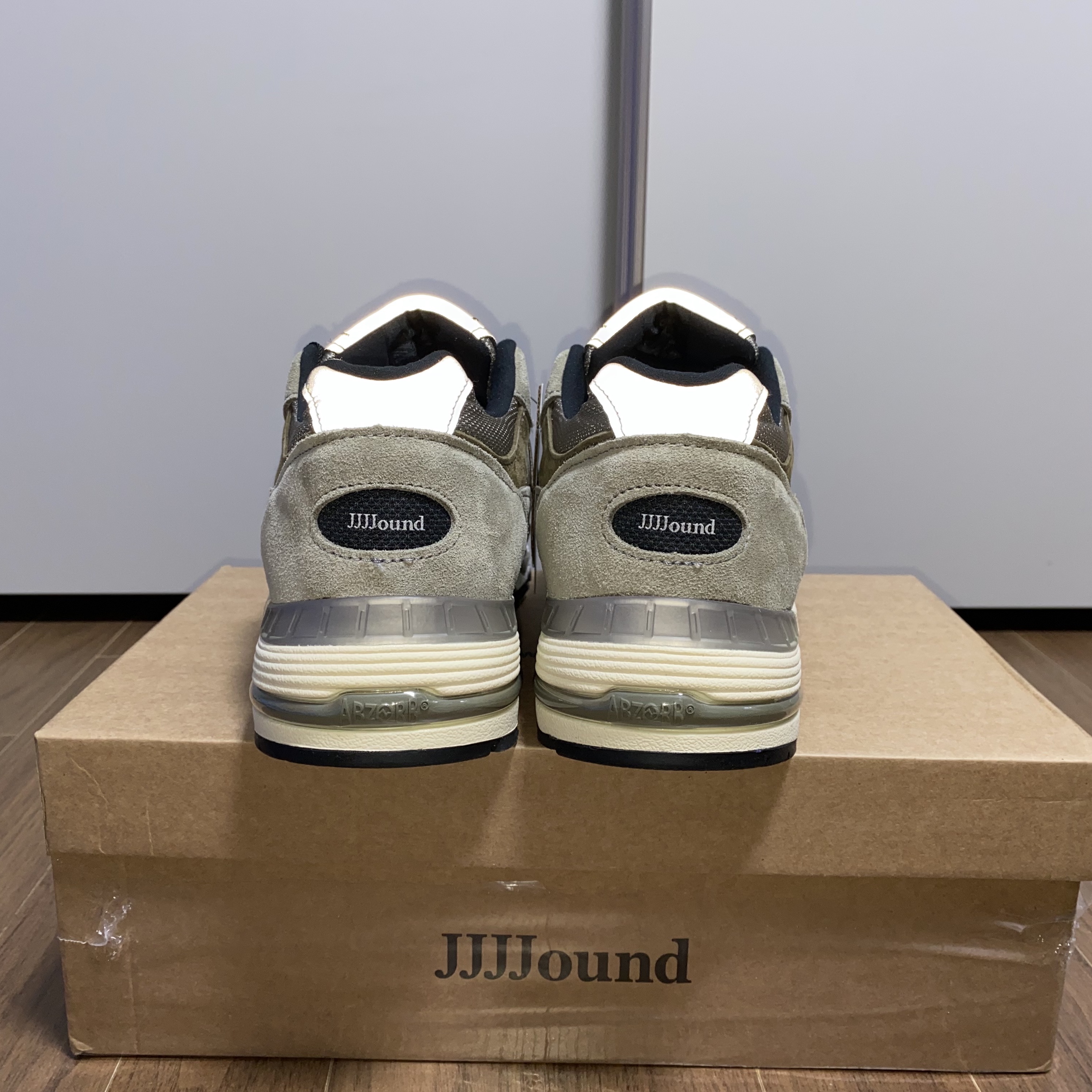 New Balance x JJJJound 991 Made in UK Grey 착용 스타일