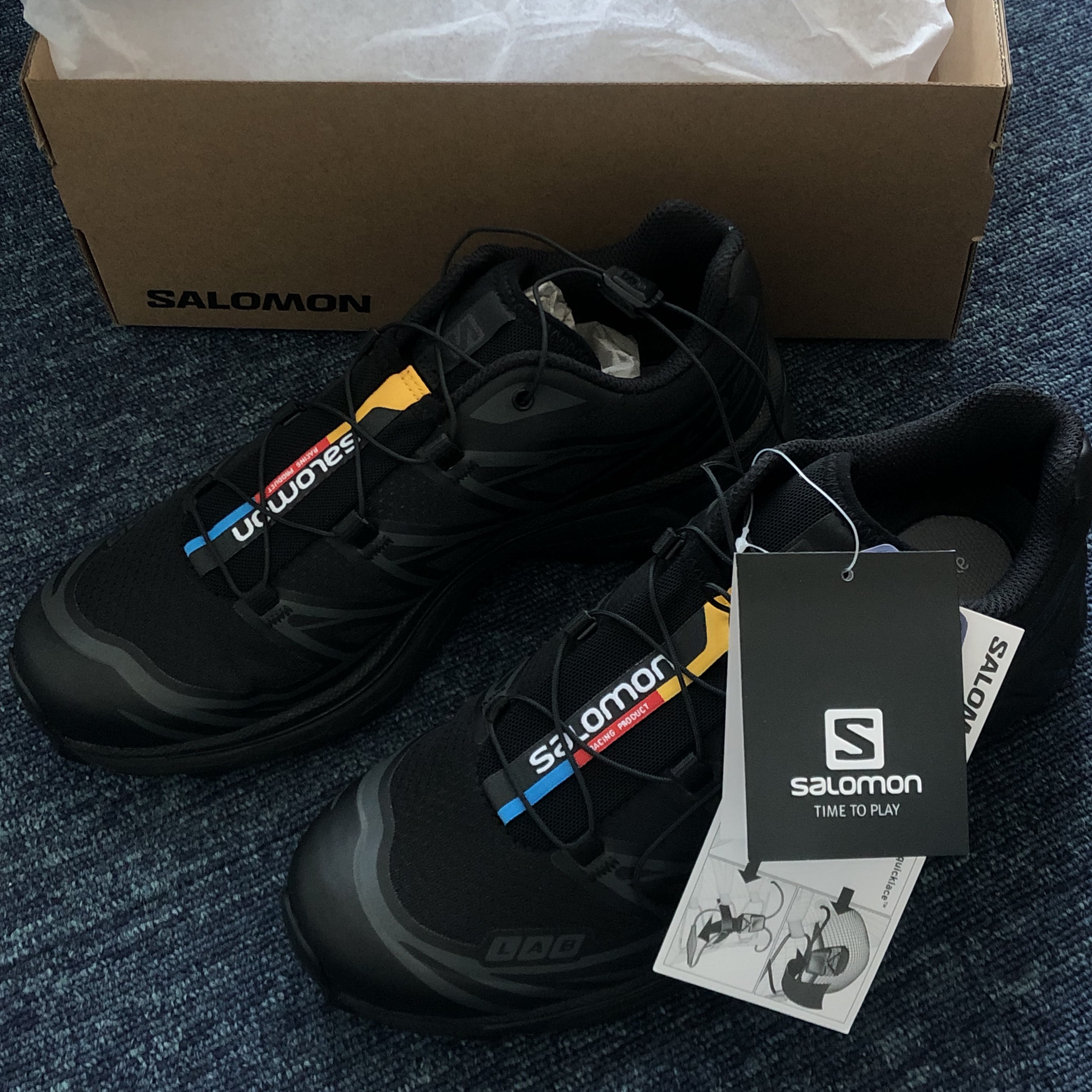 Salomon XT-6 ADV Black 착용 스타일