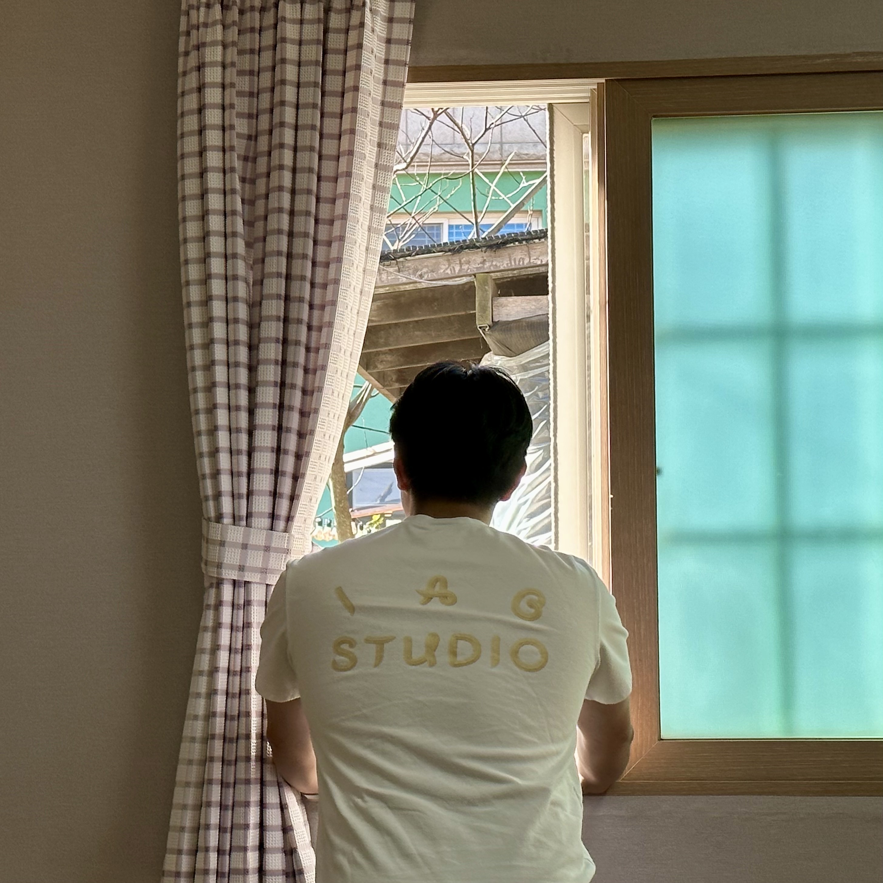 IAB Studio x Ottogi Mayonnaise 50th Anniversary T-Shirt White 착용 스타일