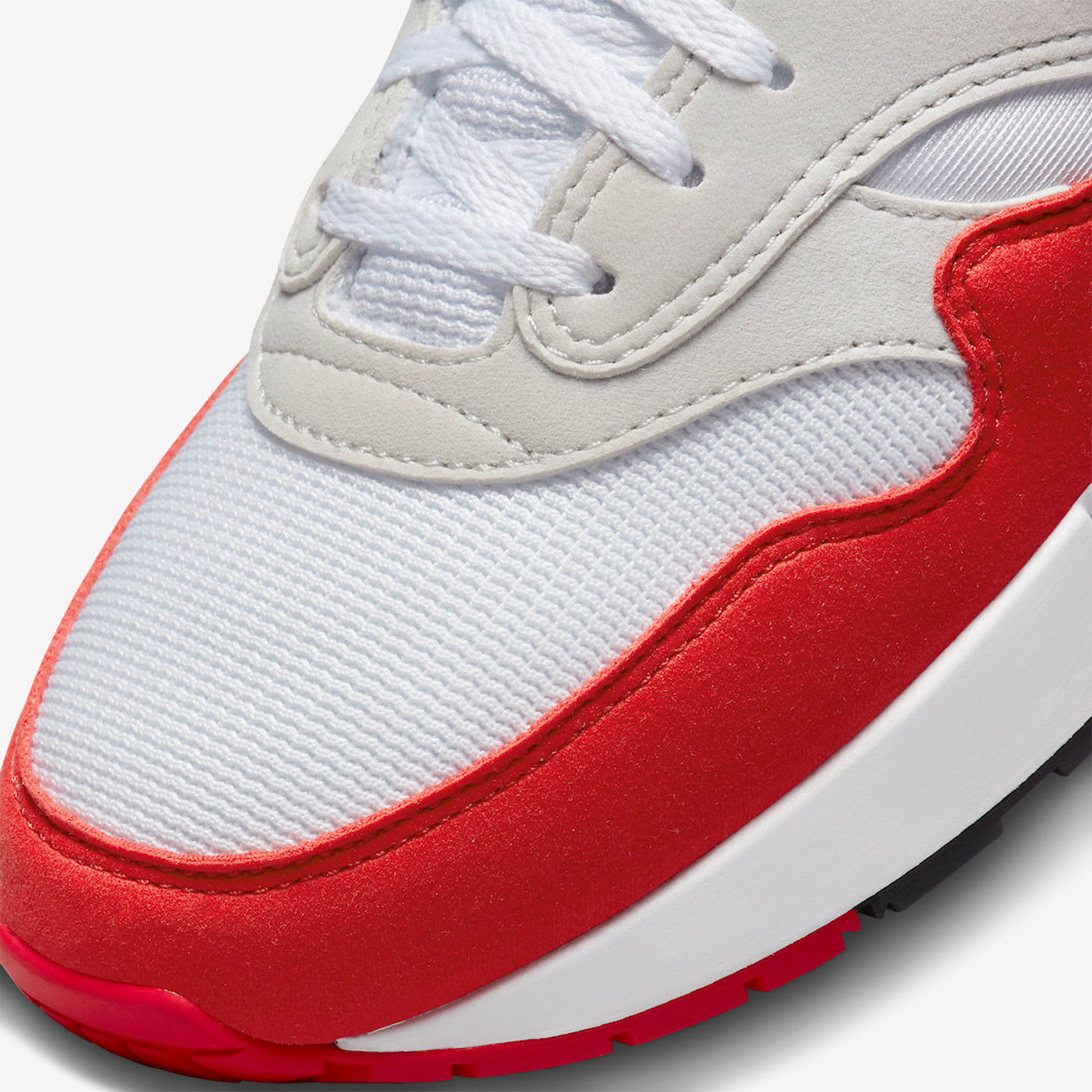 Nike Air Max 1 '86 Original Big Bubble, (W) Nike Air Max 1 '86 OG Big Bubble White University Red 착용 스타일 - 4
