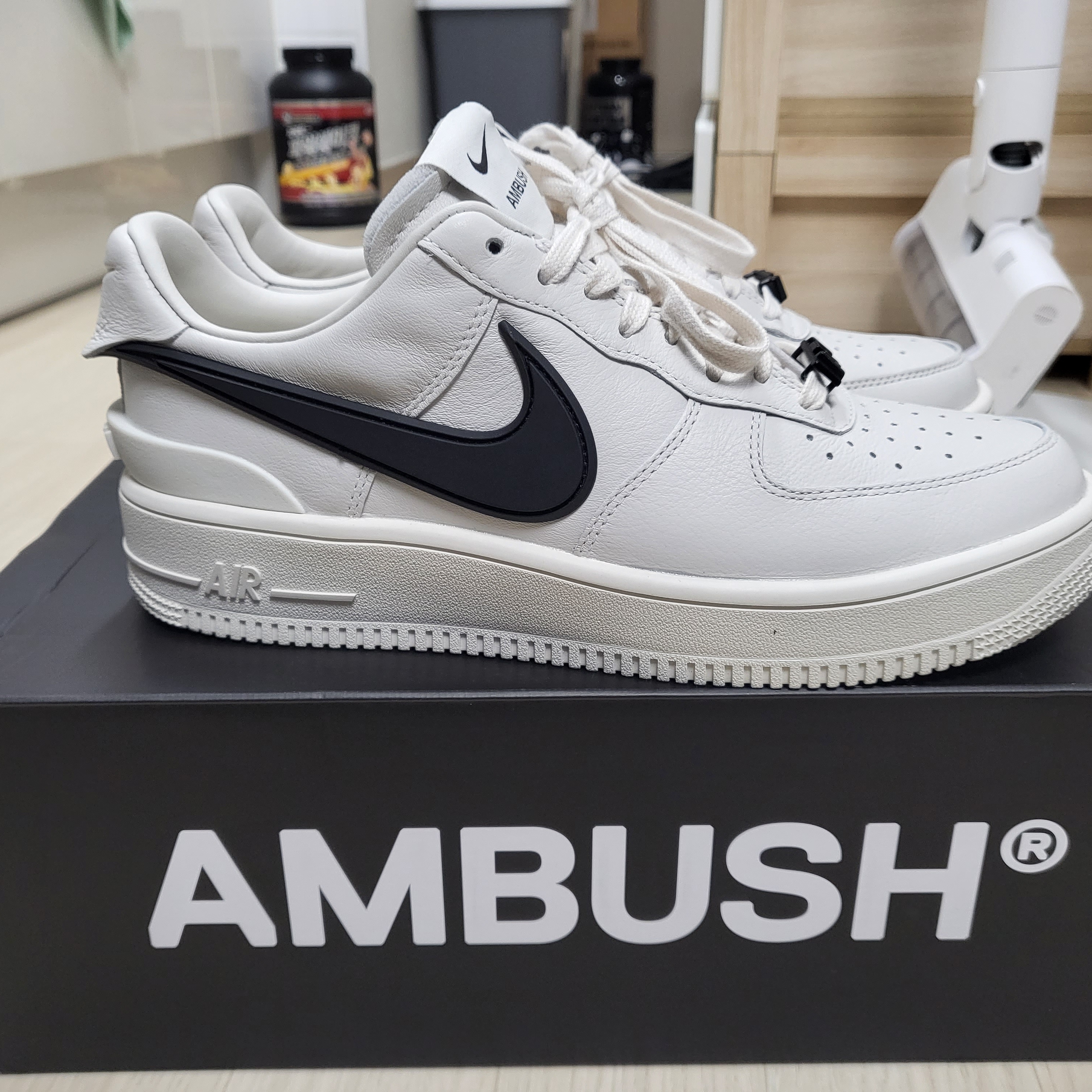 Nike x Ambush Air Force 1 Low SP Phantom 착용 스타일 - 1