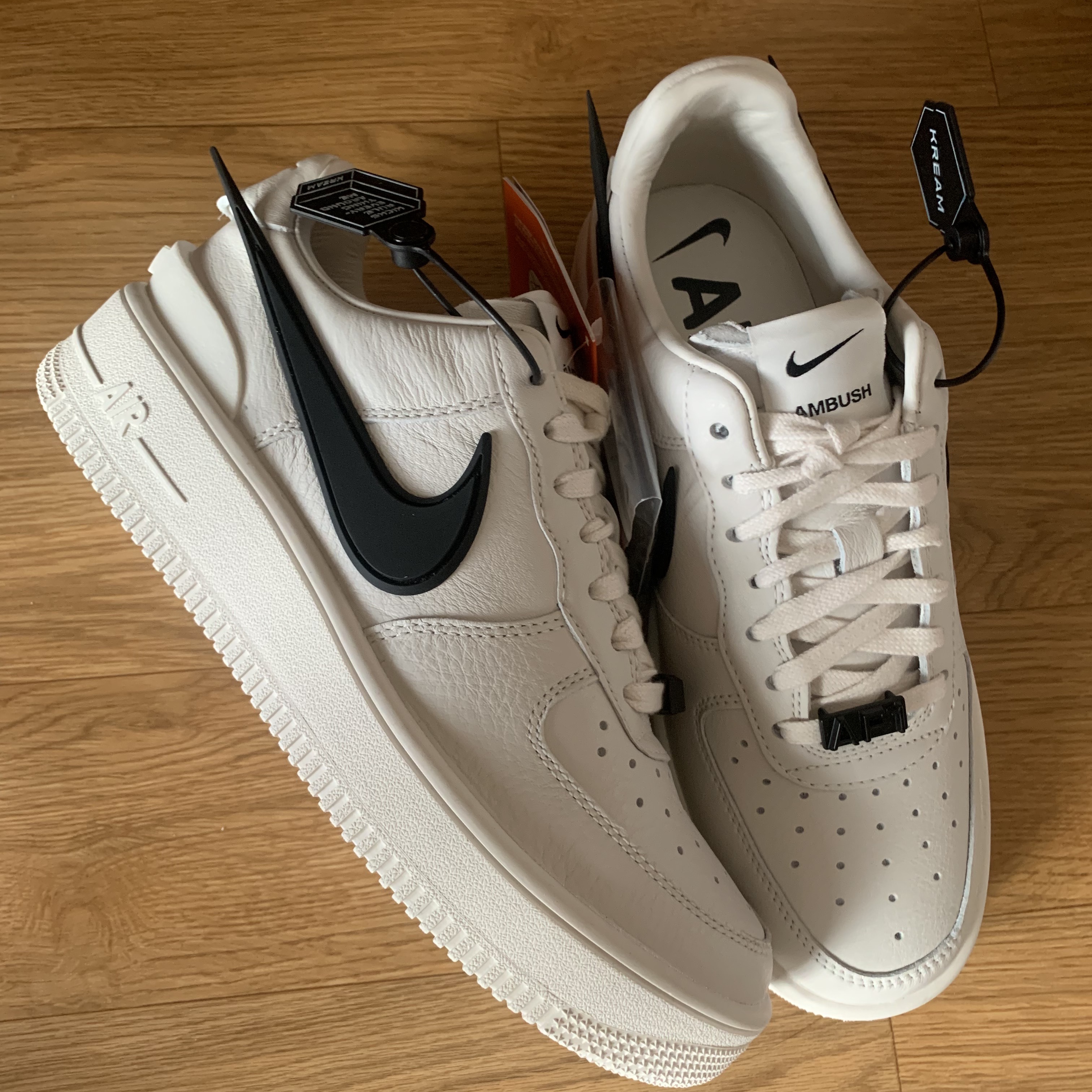 Nike x Ambush Air Force 1 Low SP Phantom 착용 스타일