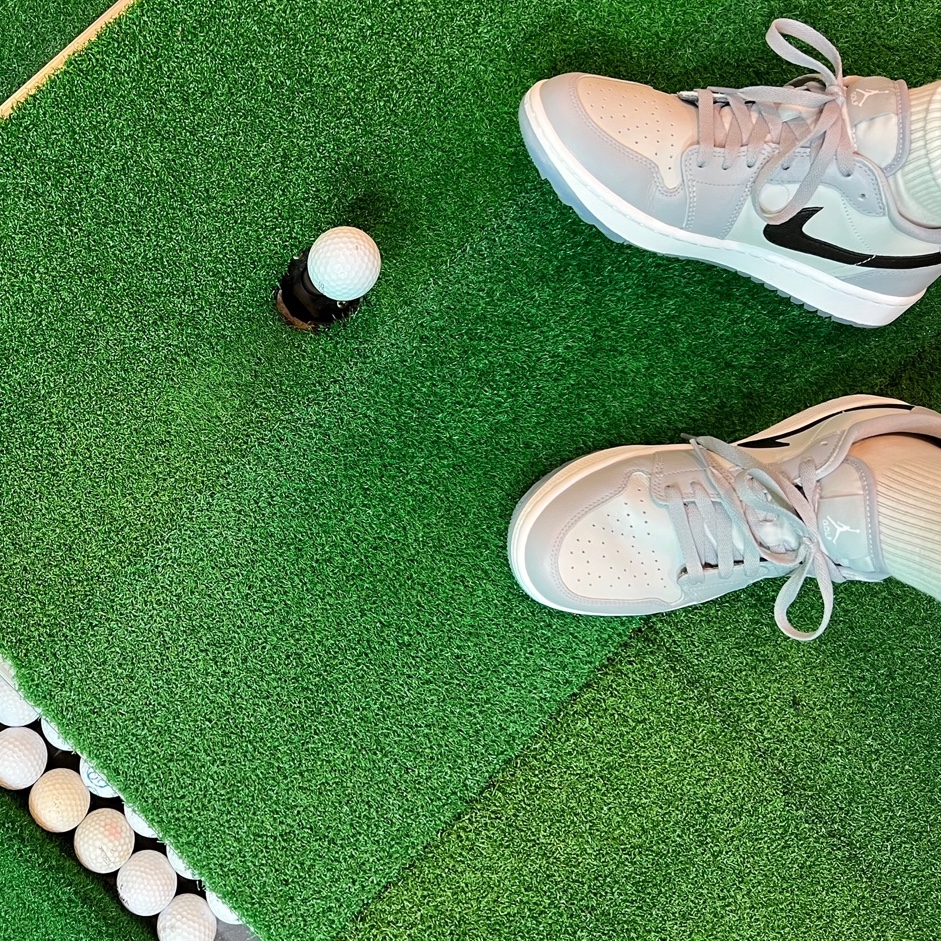 Jordan 1 Low Golf Wolf Grey 착용 스타일
