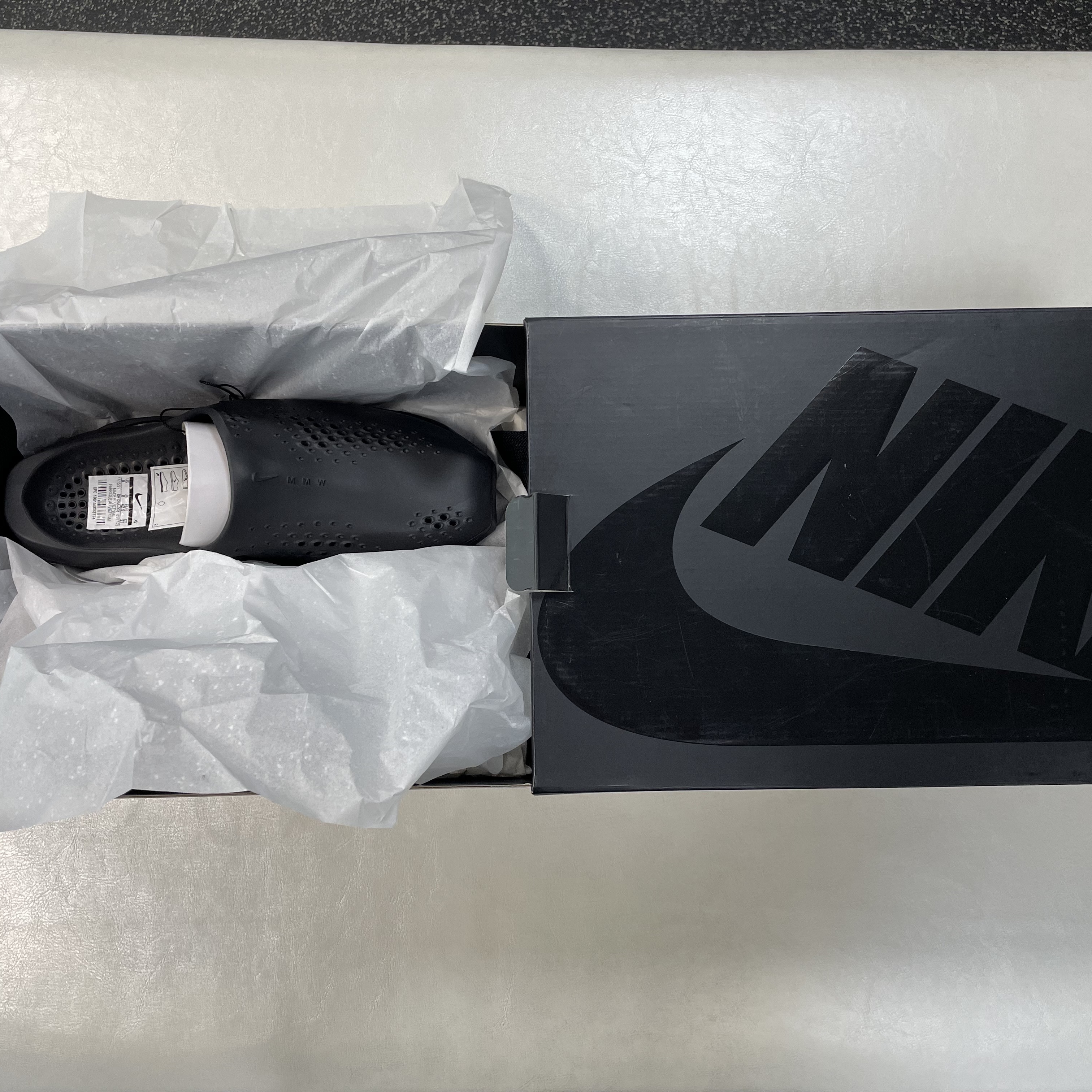 Nike x Matthew M Williams 005 Slide Black 착용 스타일 - 2