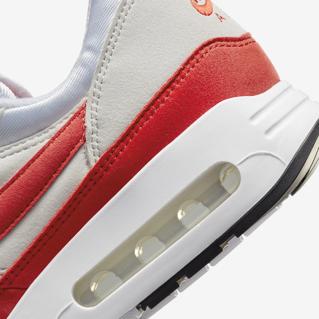 Nike Air Max 1 '86 Original Big Bubble, (W) Nike Air Max 1 '86 OG Big Bubble White University Red 착용 스타일 - 5