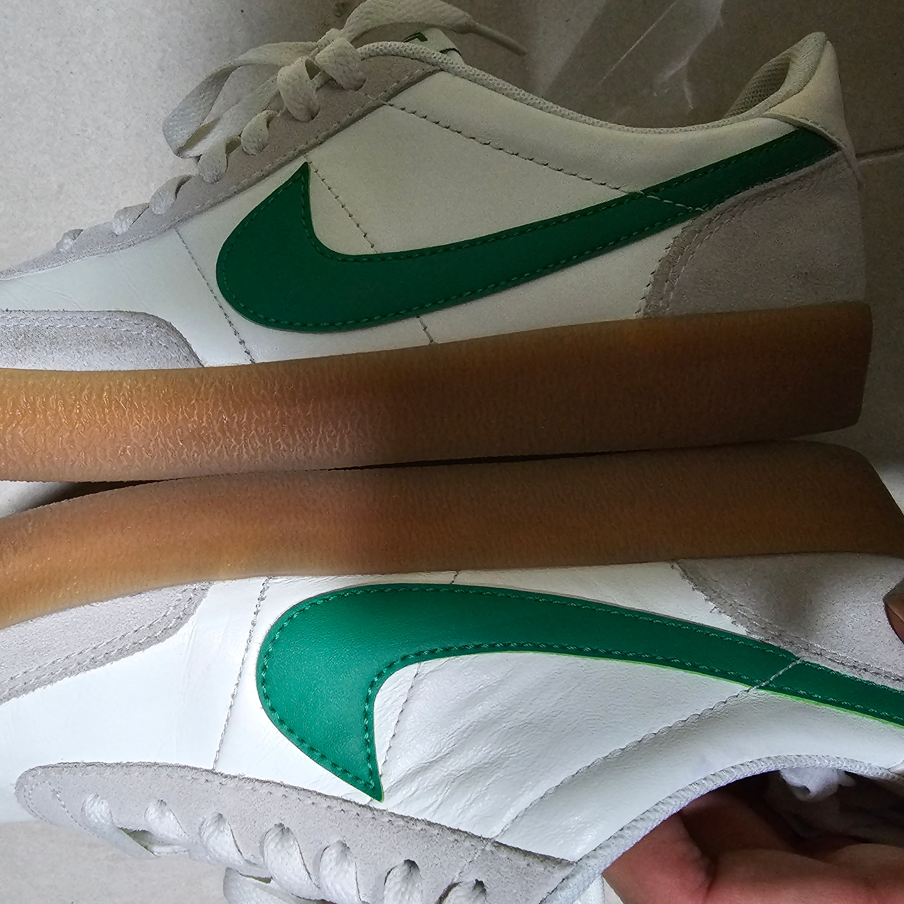 Nike x J.Crew Killshot 2 Lucid Green 착용 스타일