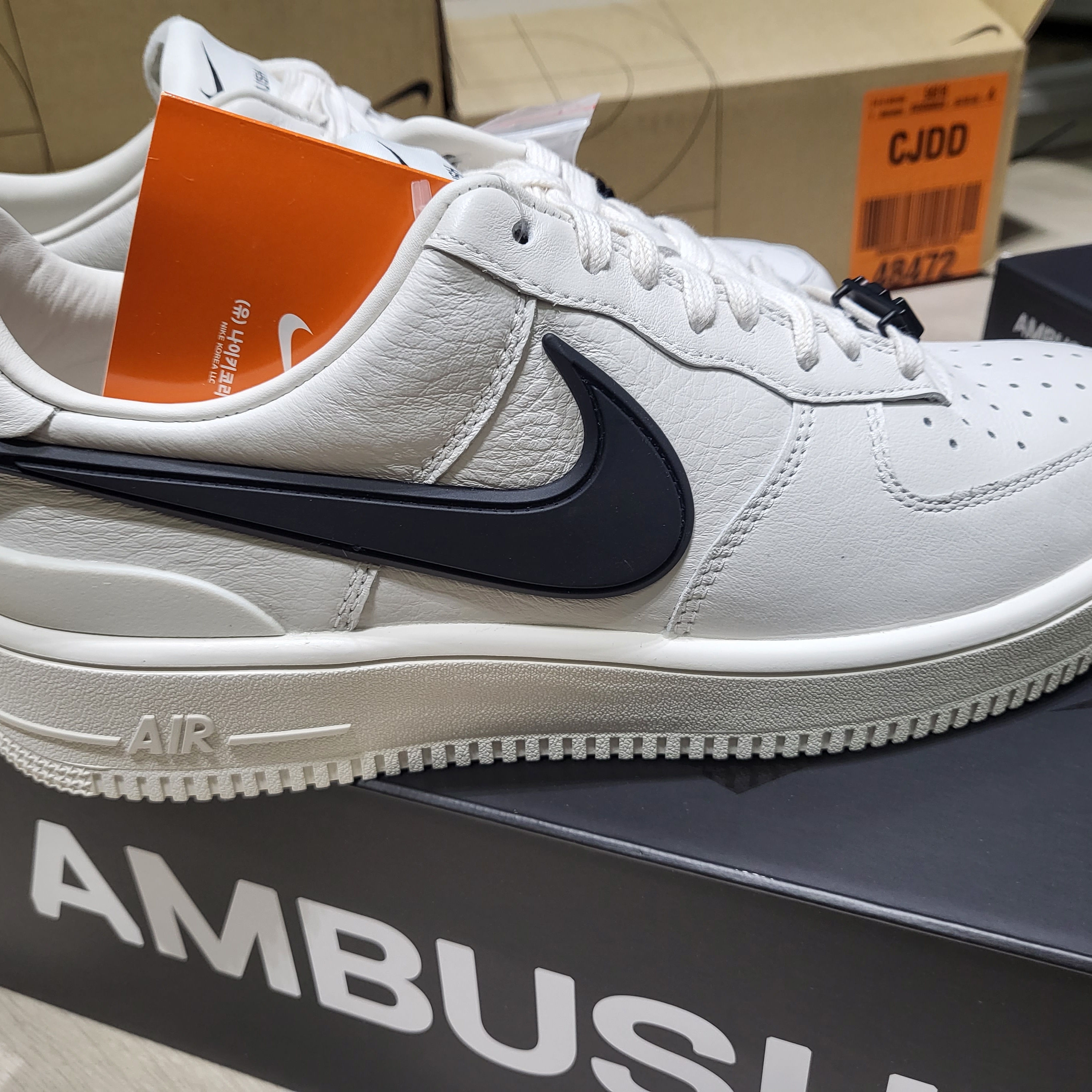 Nike x Ambush Air Force 1 Low SP Phantom 착용 스타일 - 3
