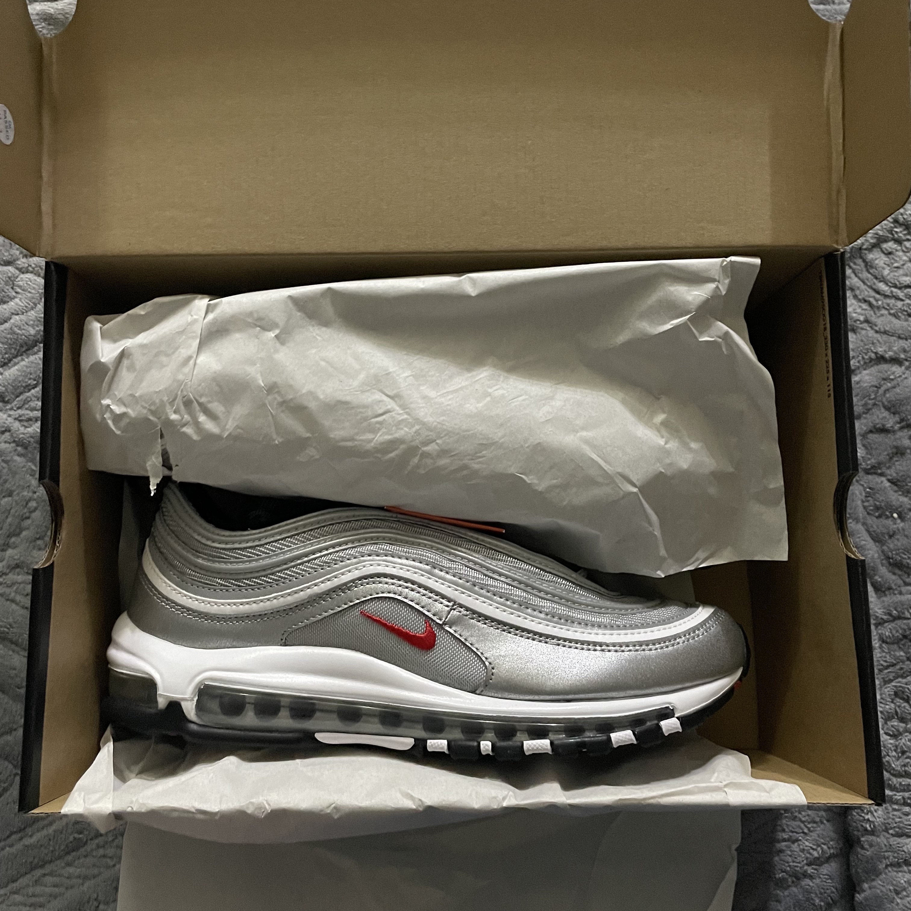 Nike Air Max 97 OG Silver Bullet 2022 착용 스타일 - 2