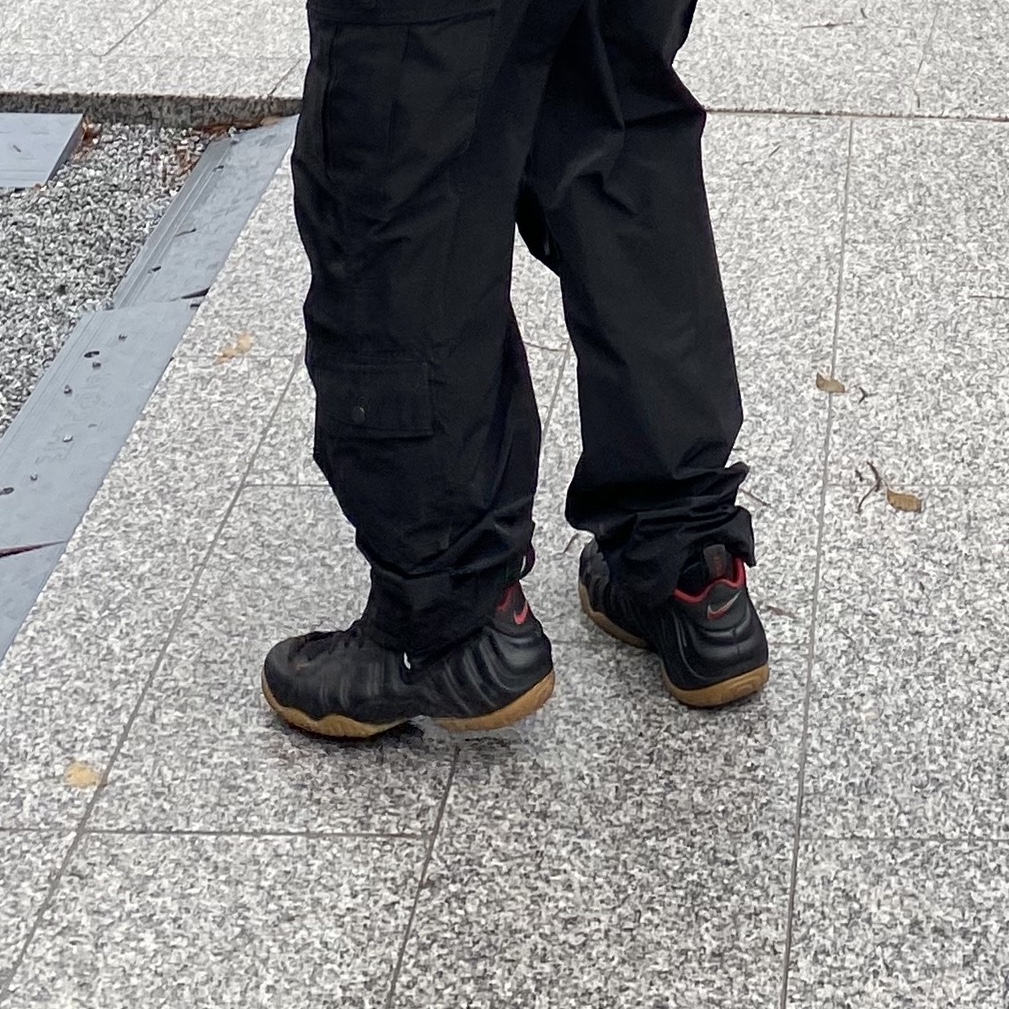 Nike Air Foamposite Pro Gucci 착용 스타일 - 2