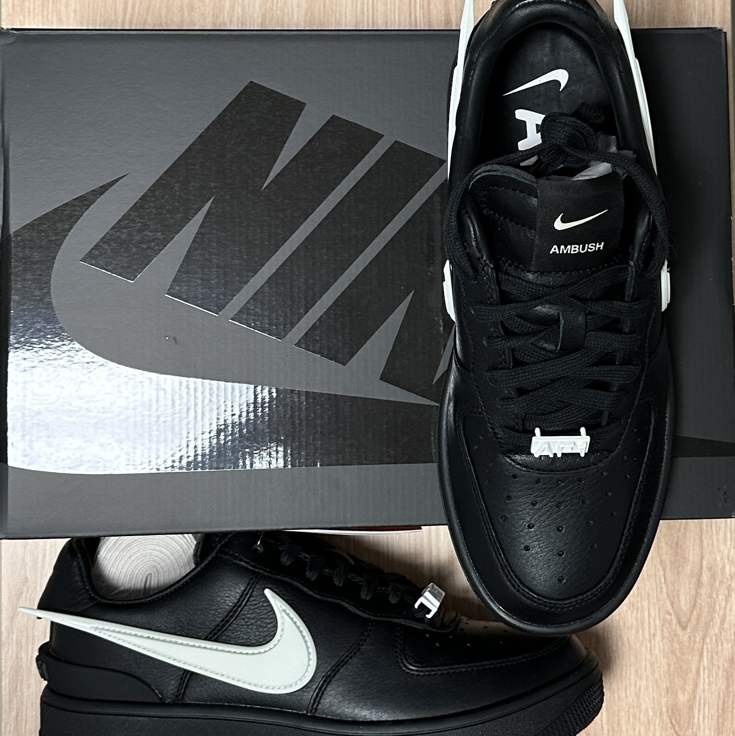 Nike x Ambush Air Force 1 Low SP Black 착용 스타일