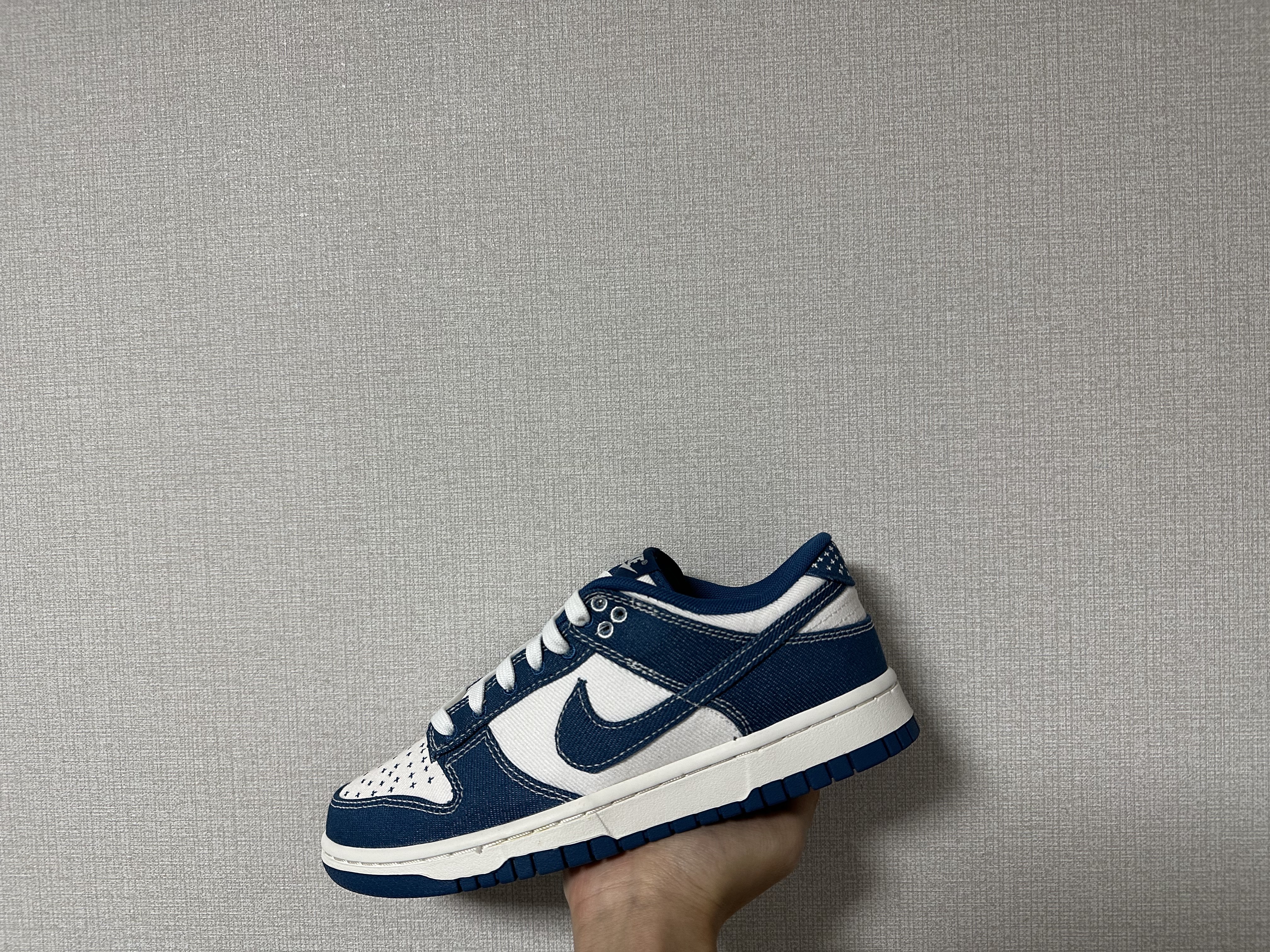 Nike Dunk Low Retro SE Industrial Blue 착용 스타일 - 2