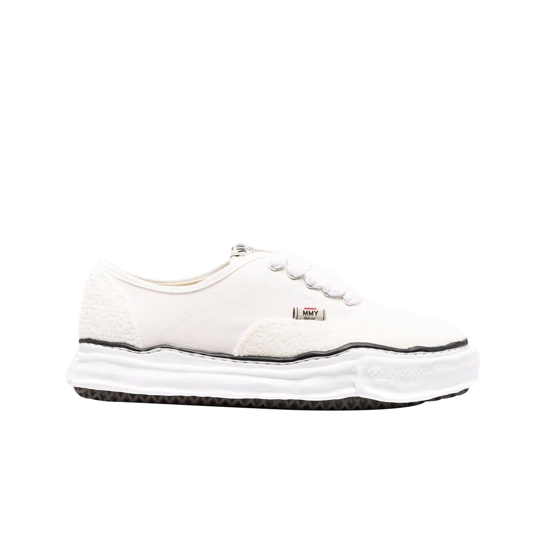 메종 미하라 야스히로 베이커 캔버스 로우탑 스니커즈 화이트(Maison Mihara Yasuhiro Baker Canvas Low-top Sneakers White) - 1