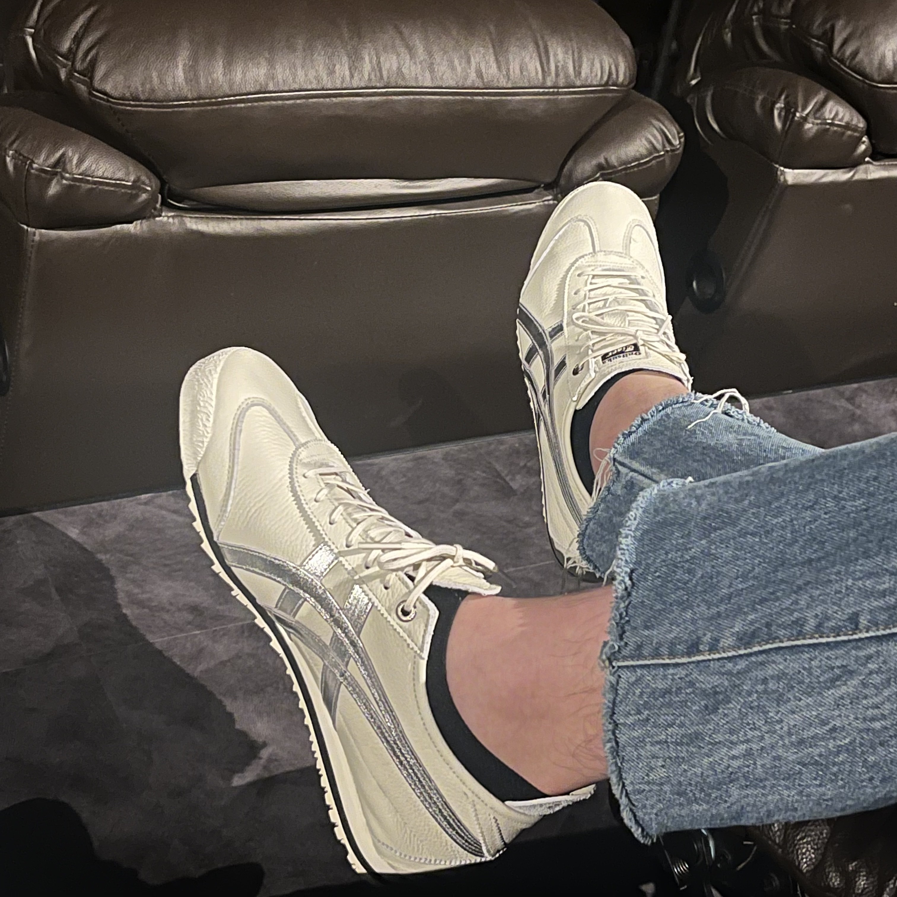 Onitsuka Tiger Mexico 66 SD Birch Silver 착용 스타일