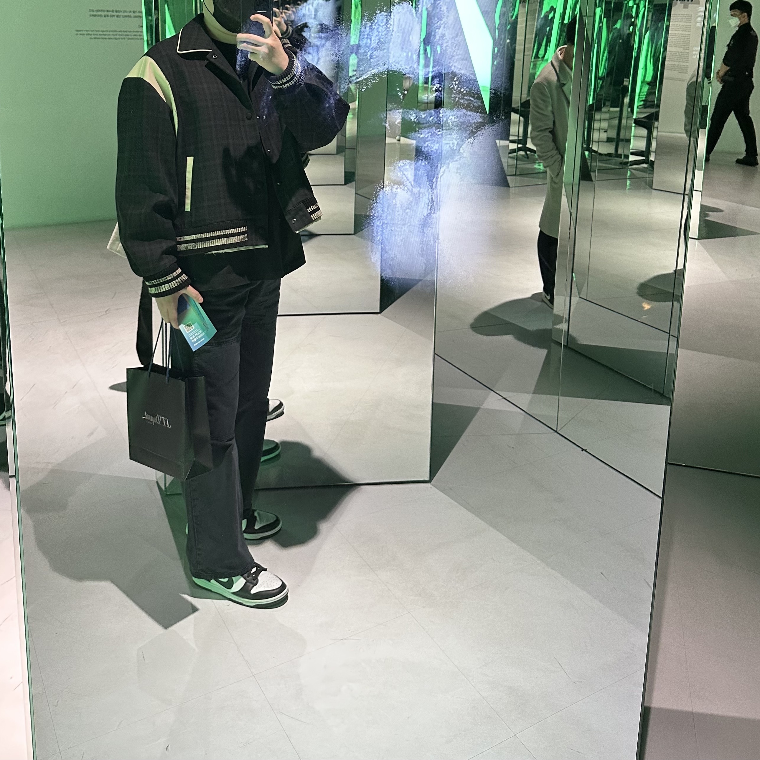 Ader Error Tedd Jacket Noir 착용 스타일