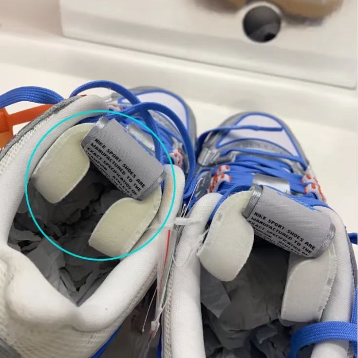 Nike x Off-White Air Rubber Dunk University Blue 착용 스타일 - 3