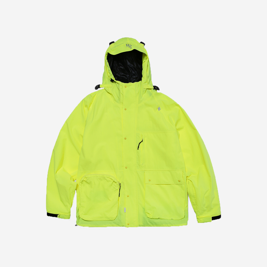 페치 나일론 쉐이커 파카 옐로우