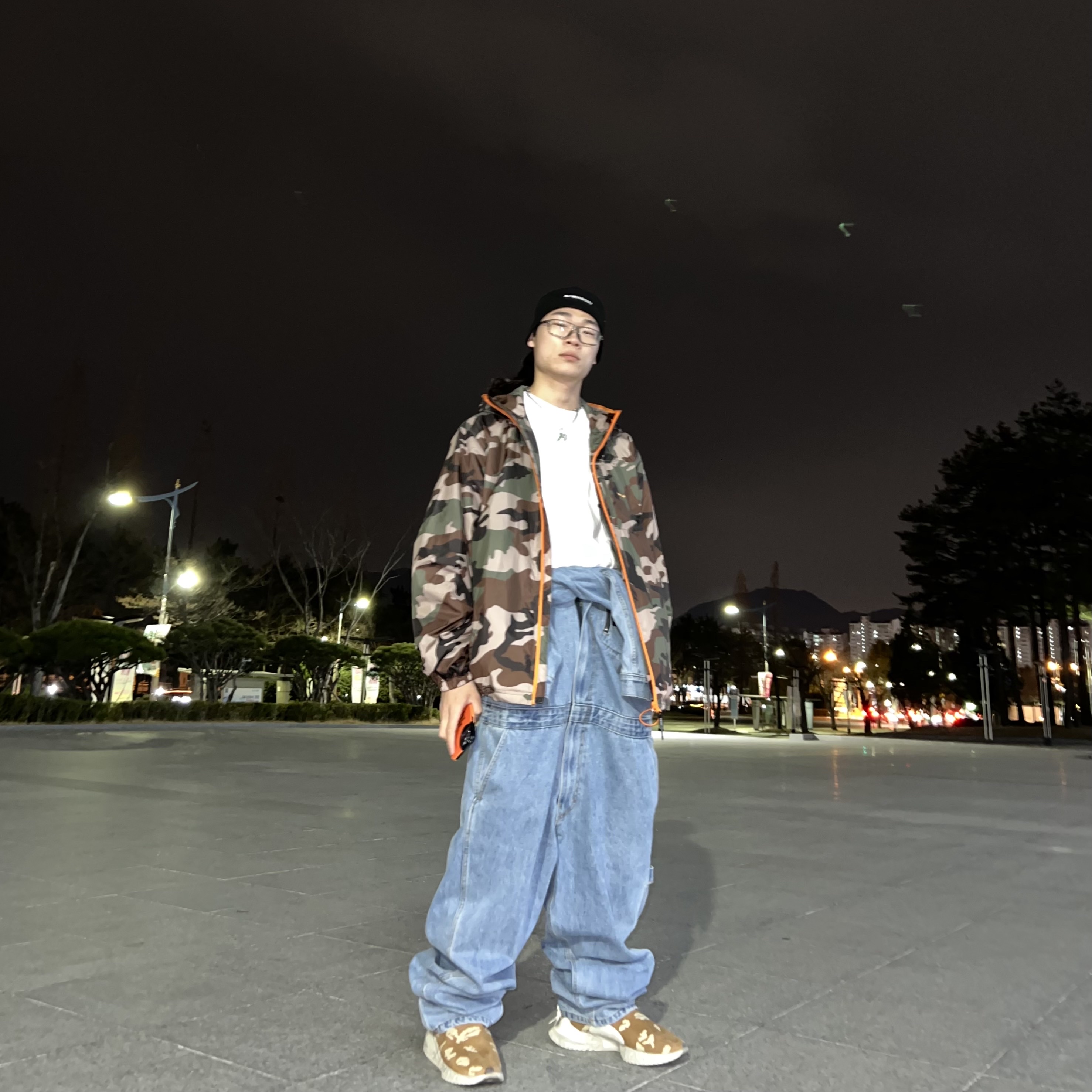 Nike x Undercover Moc Flow SP Ale Brown 착용 스타일 - 5