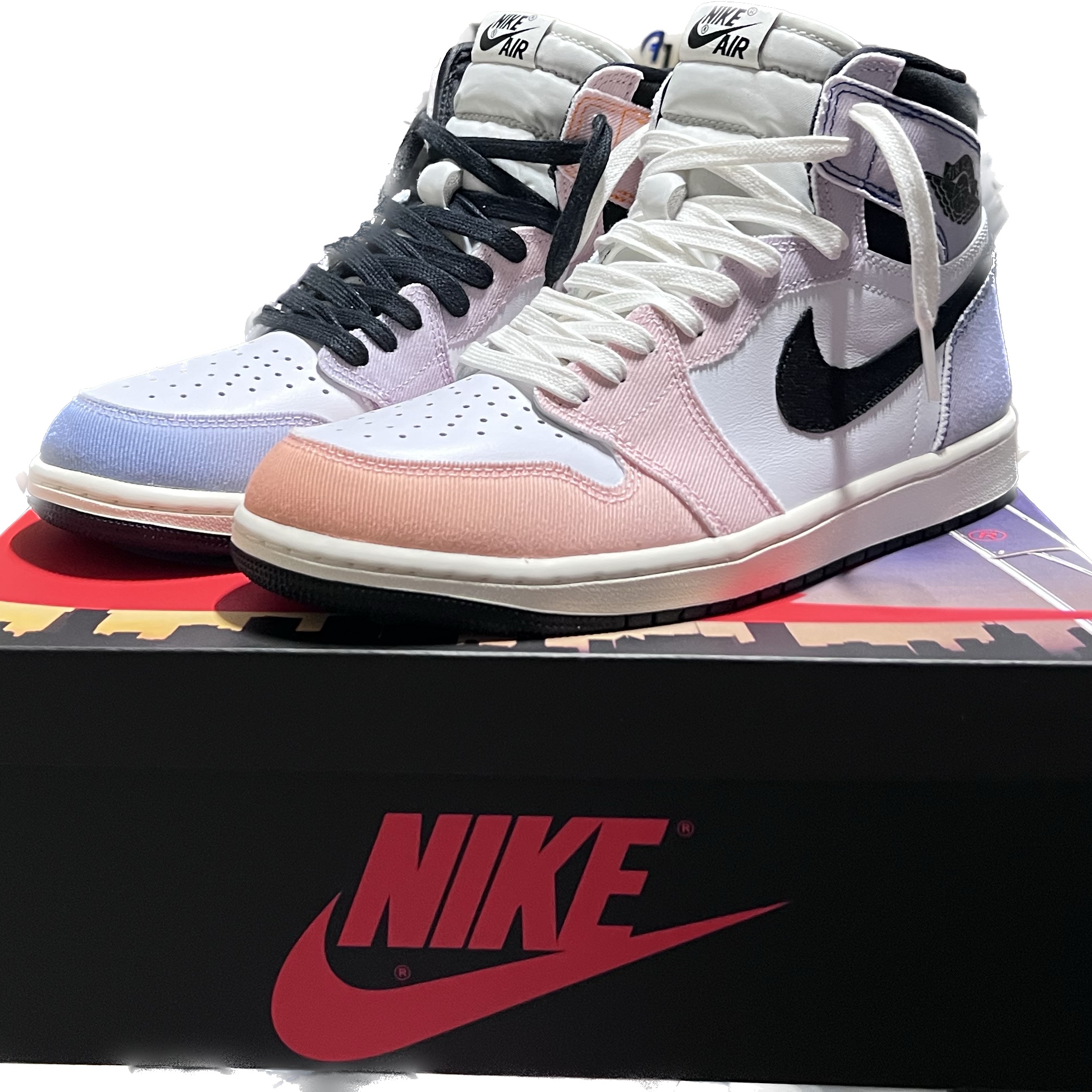 Jordan 1 Retro High OG Multi Color 착용 스타일 - 1
